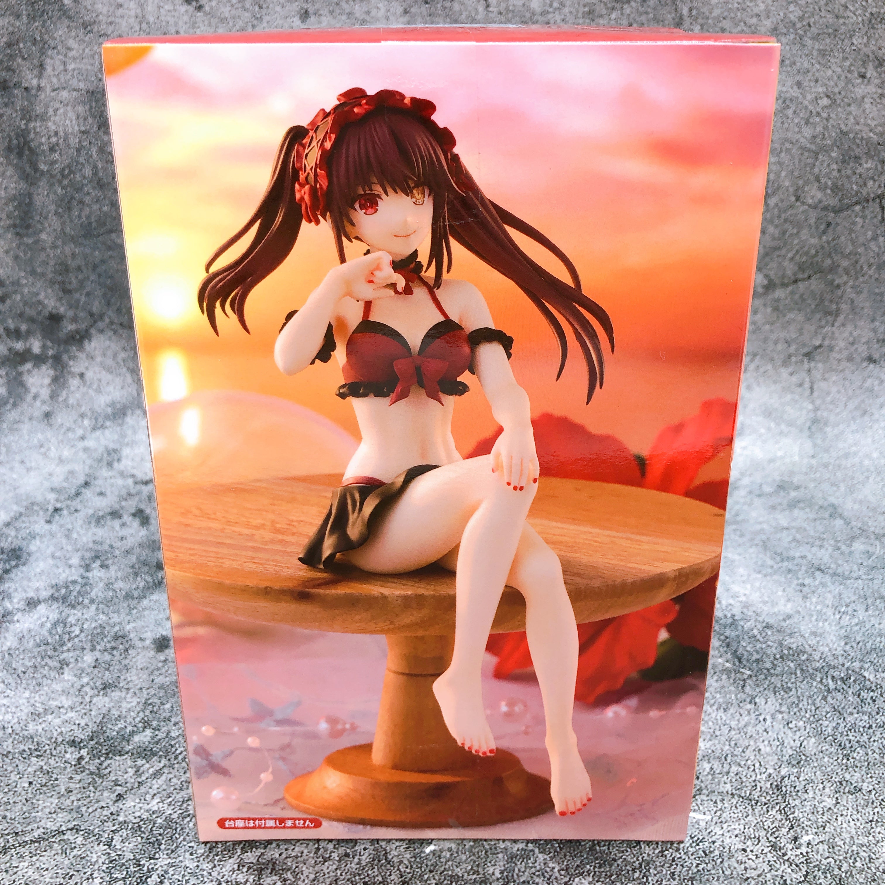 Date A Live V Kurumi Tokisaki Swimsuit Ver. Noodle Stopper Figure FuRyu Japan