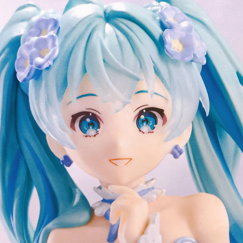 Hatsune Miku Flower Fairy Nemophila Pale Blue ver Noodle Stopper Figure NEW