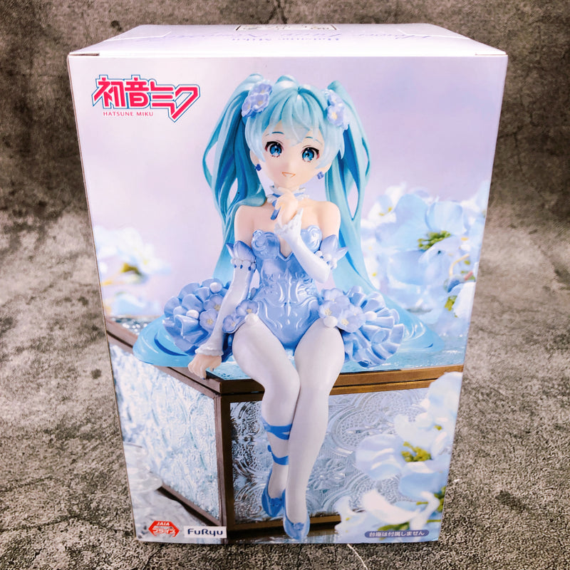 Hatsune Miku Flower Fairy Nemophila Pale Blue ver Noodle Stopper Figure NEW