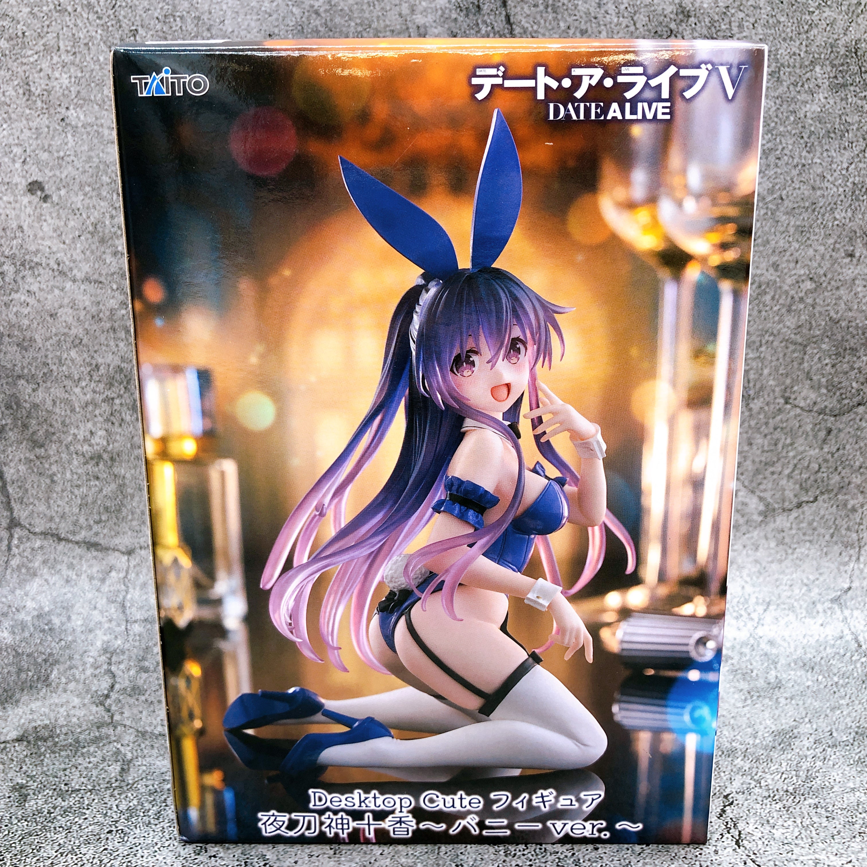 Date A Live V Tohka Yatogami Bunny Ver. Desktop Cute Figure Taito Japan FASTSHIP