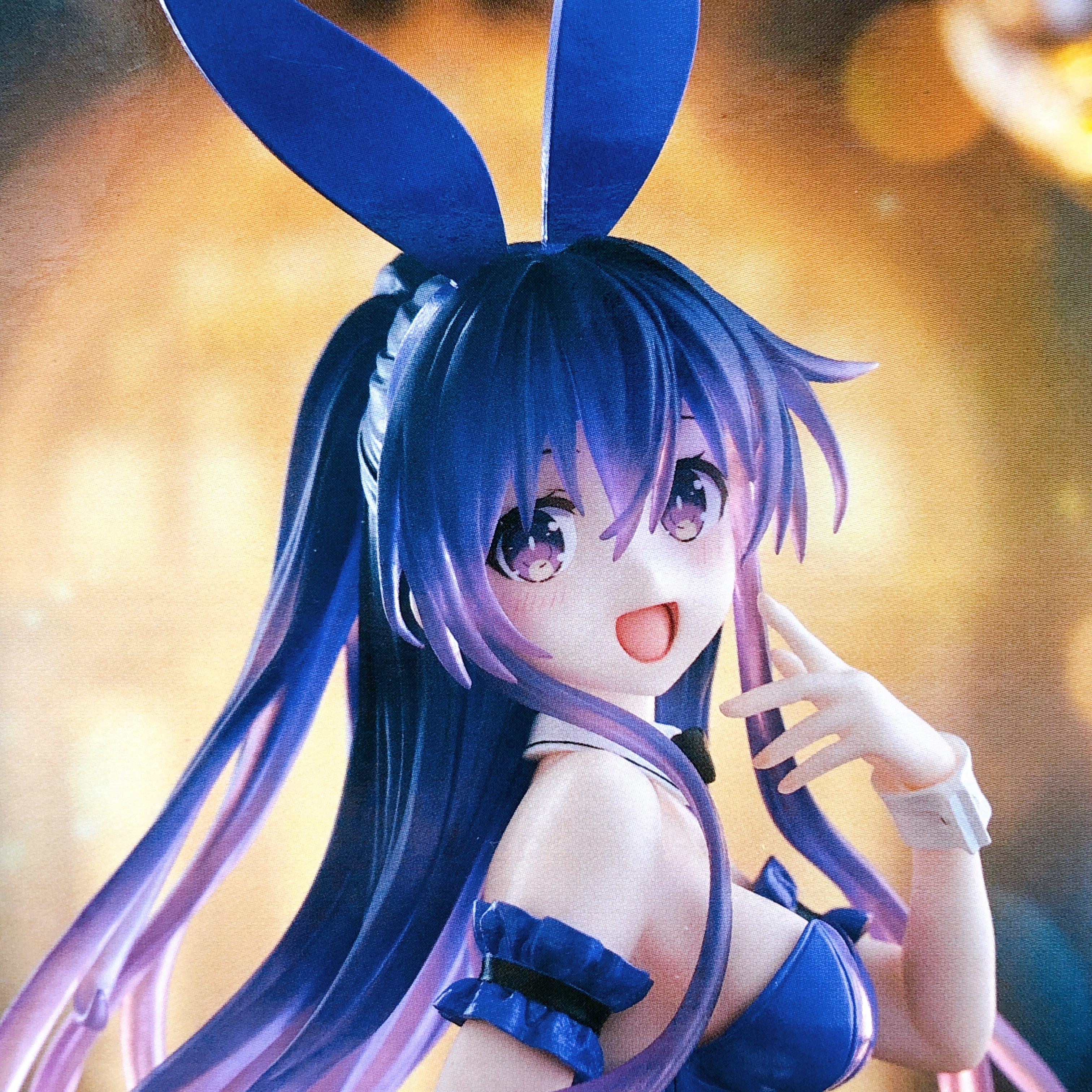 Date A Live V Tohka Yatogami Bunny Ver. Desktop Cute Figure Taito Japan FASTSHIP