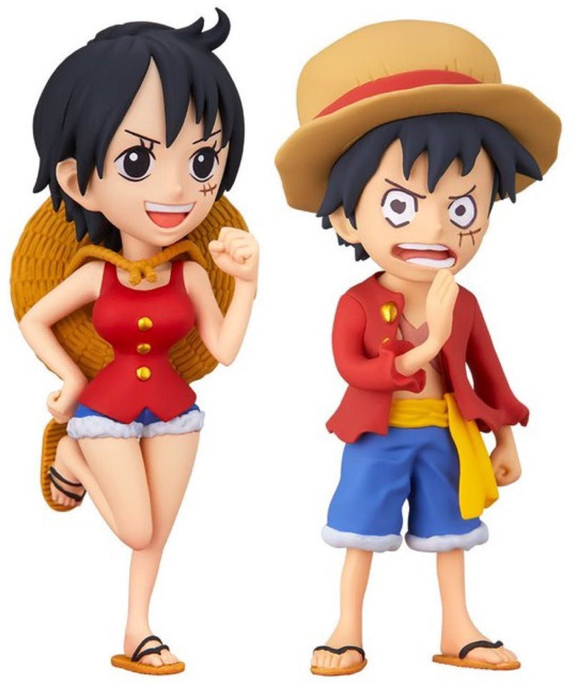 One Piece WCF Eiichiro Oda Left Hand & Female Luffy World Collectable Figure NEW