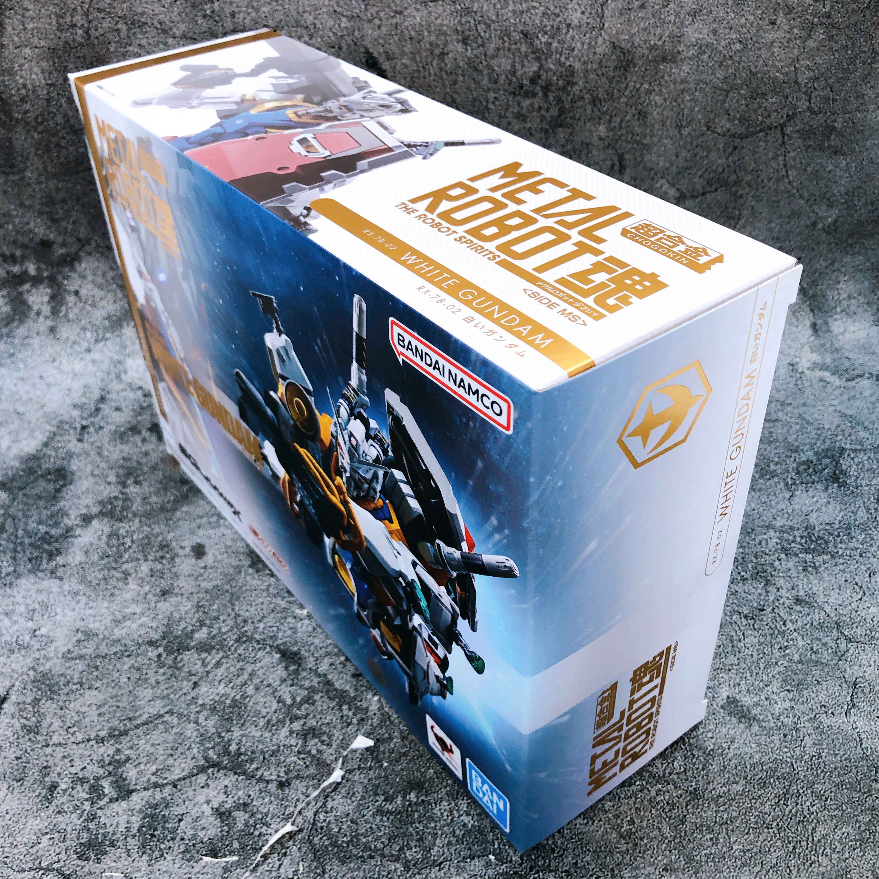 METAL ROBOT SPIRITS SIDE MS WHITE GUNDAM RX-78-02 GQuuuuuuX Action Fig