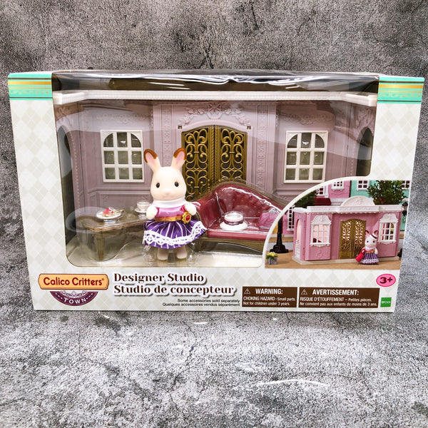 Calico Critters Stella Hopscotch Rabbit Designer Studio Town Series EPOCH NEW