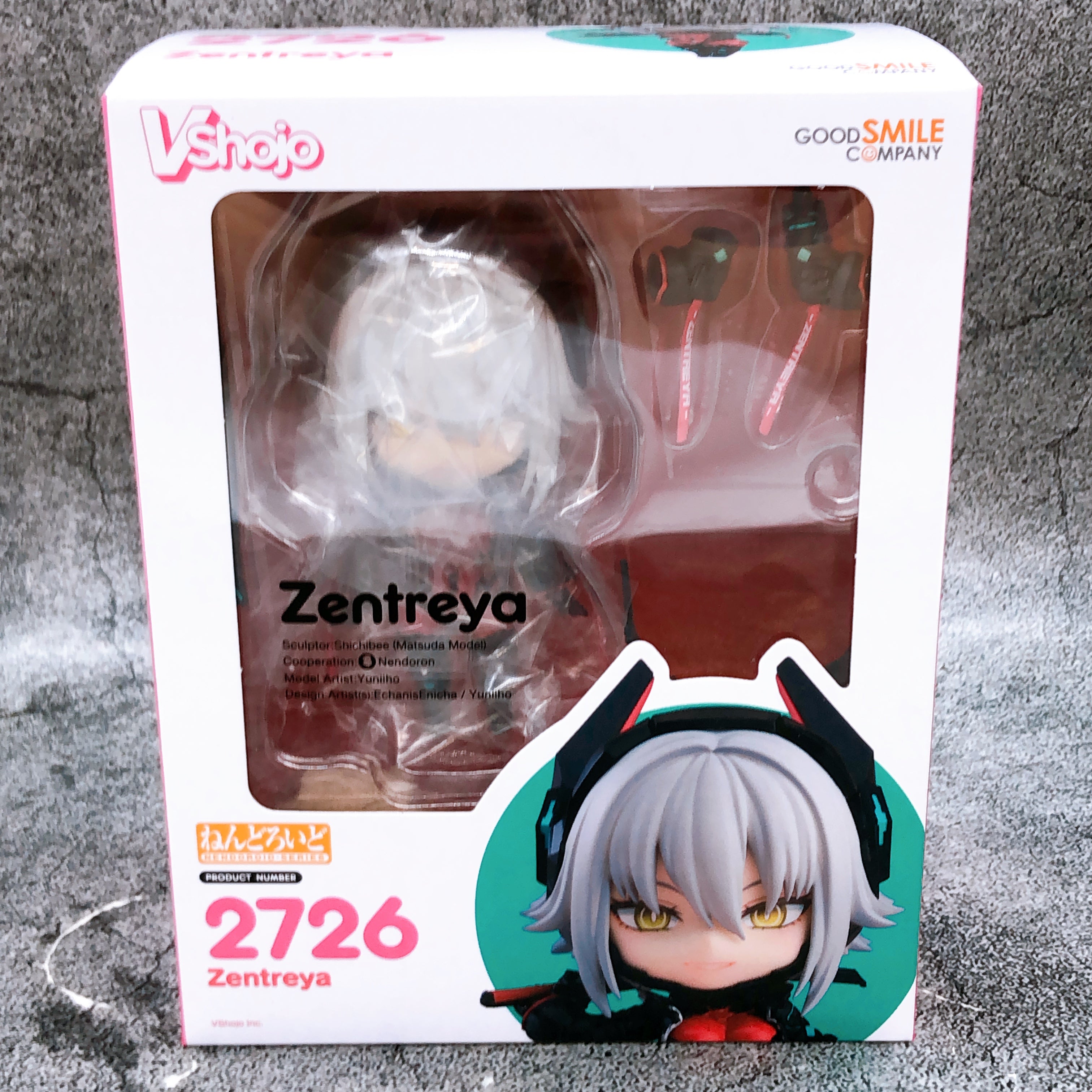 VShojo VTuber Zentreya Nendoroid 2726 Action Figure Good Smile Company NEW