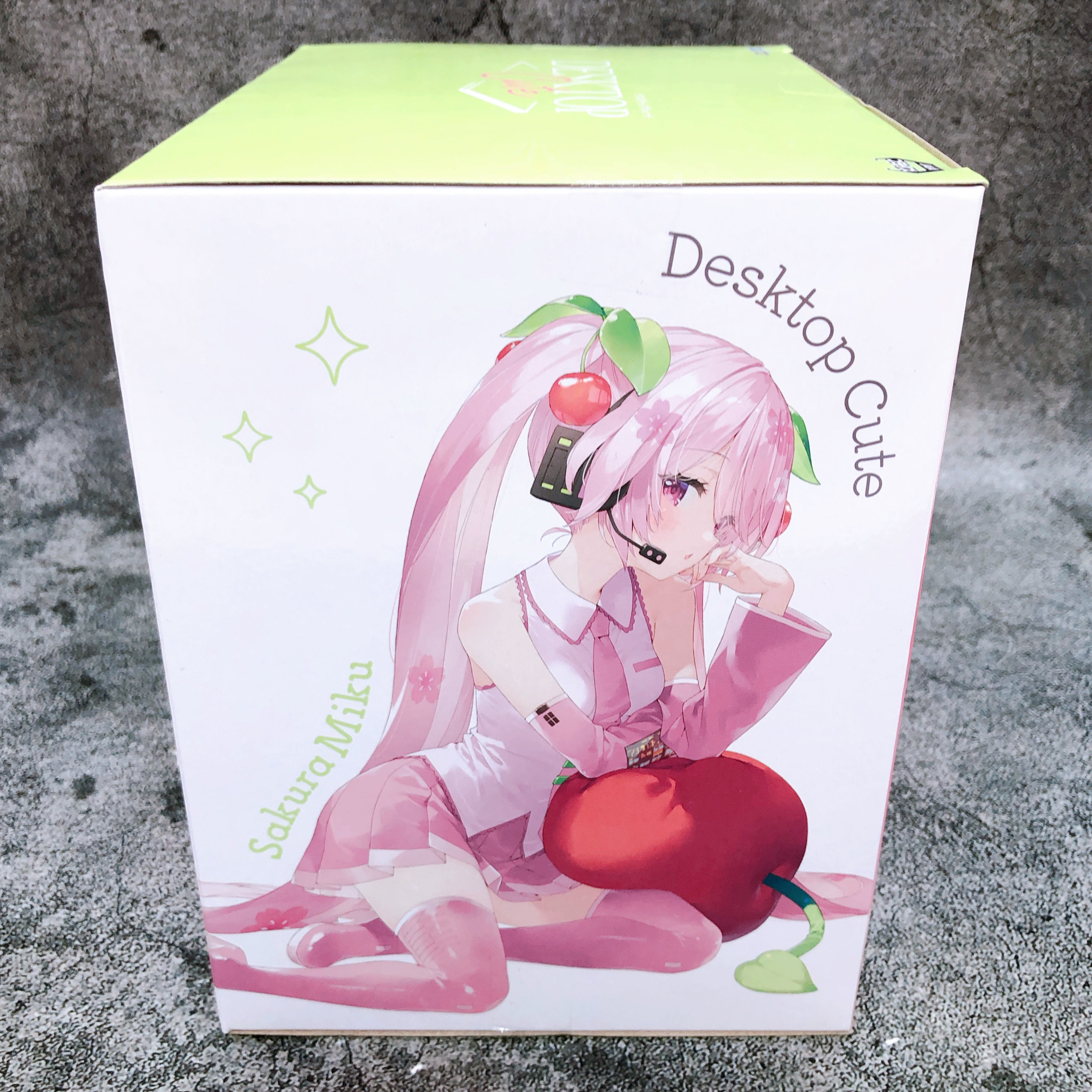 Hatsune Miku Sakura Miku Cherry Cushion ver. Desktop Cute Figure Taito Japan