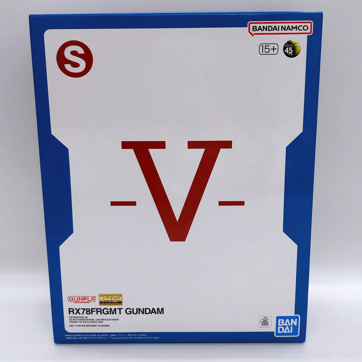 MG 1/100 RX78FRGMT Gundam Fragment Collaboration Model Kit Premium Ban