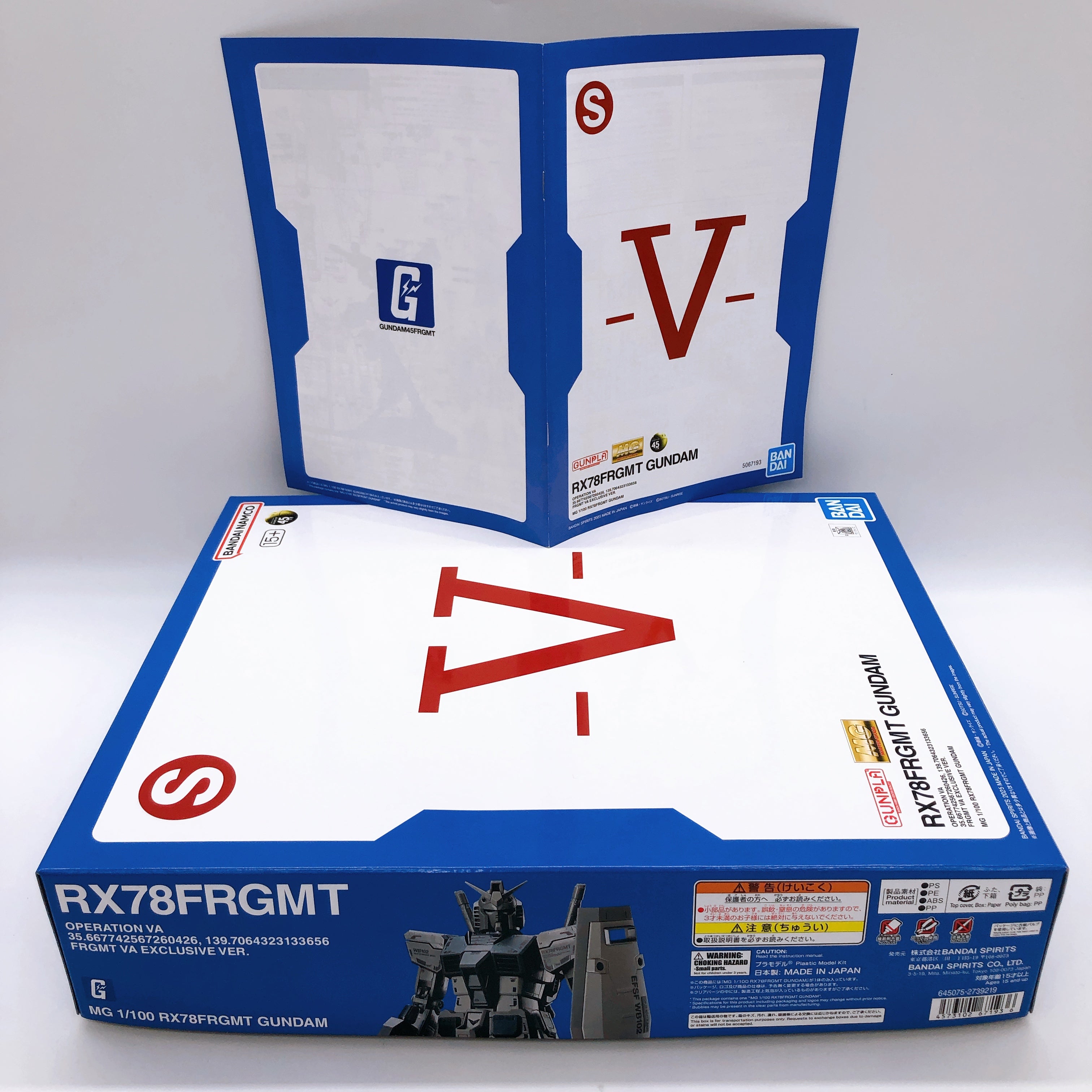 MG 1/100 RX78FRGMT Gundam Fragment Collaboration Model Kit
