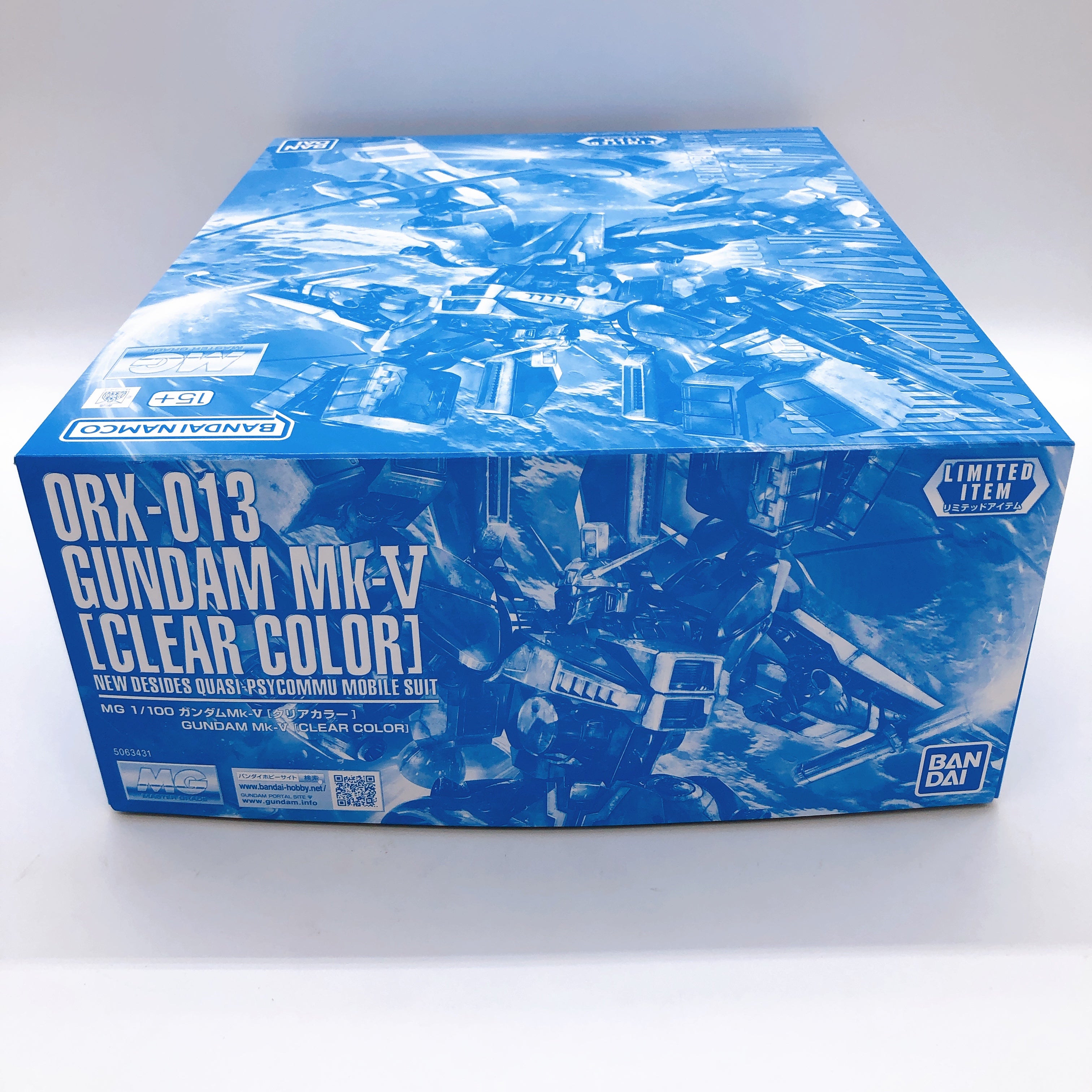 MG 1/100 ORX-013 Gundam Mk-V (Clear Color) - Release Info