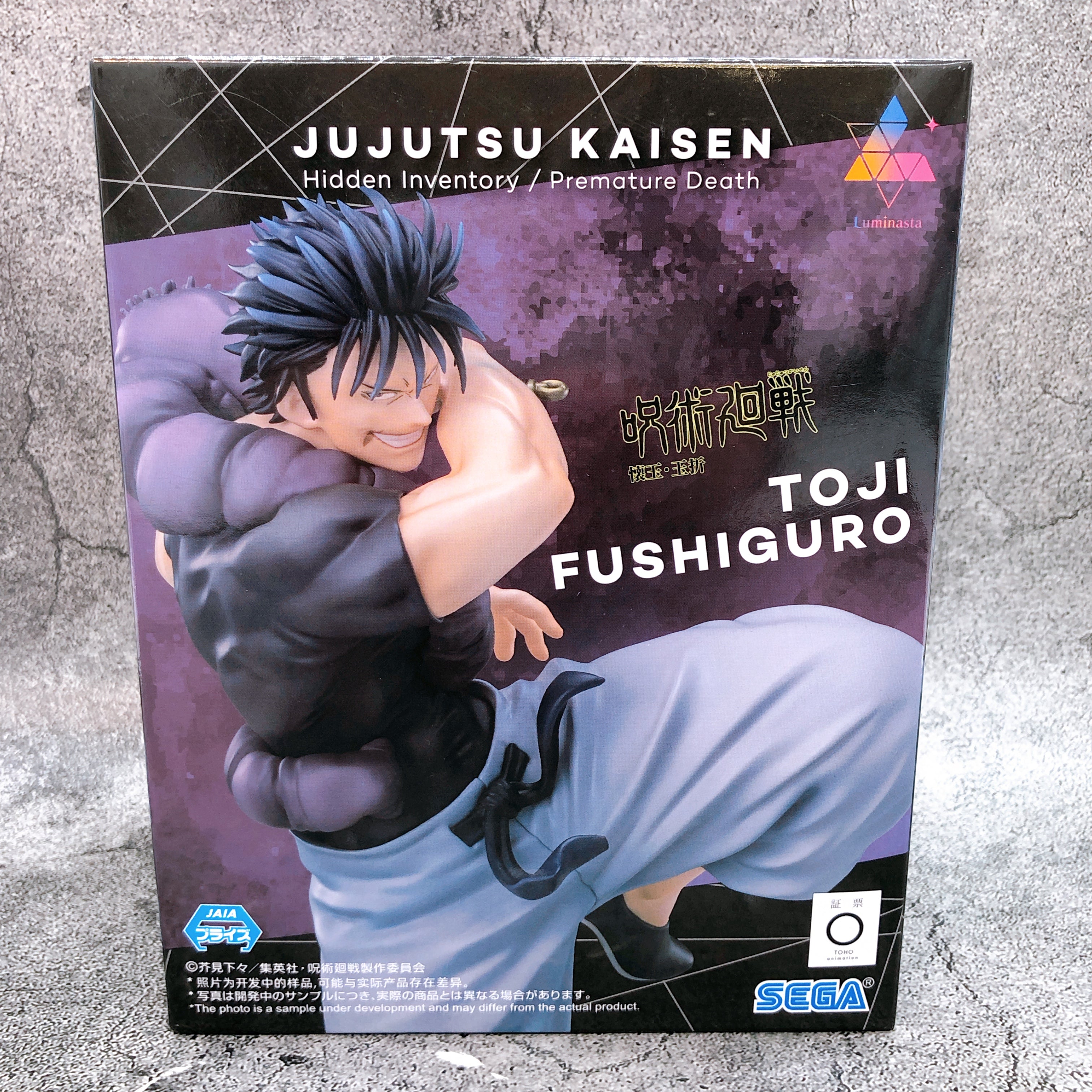 Jujutsu Kaisen Fushiguro Toji Luminasta SEGA Prize PVC Figure NEW