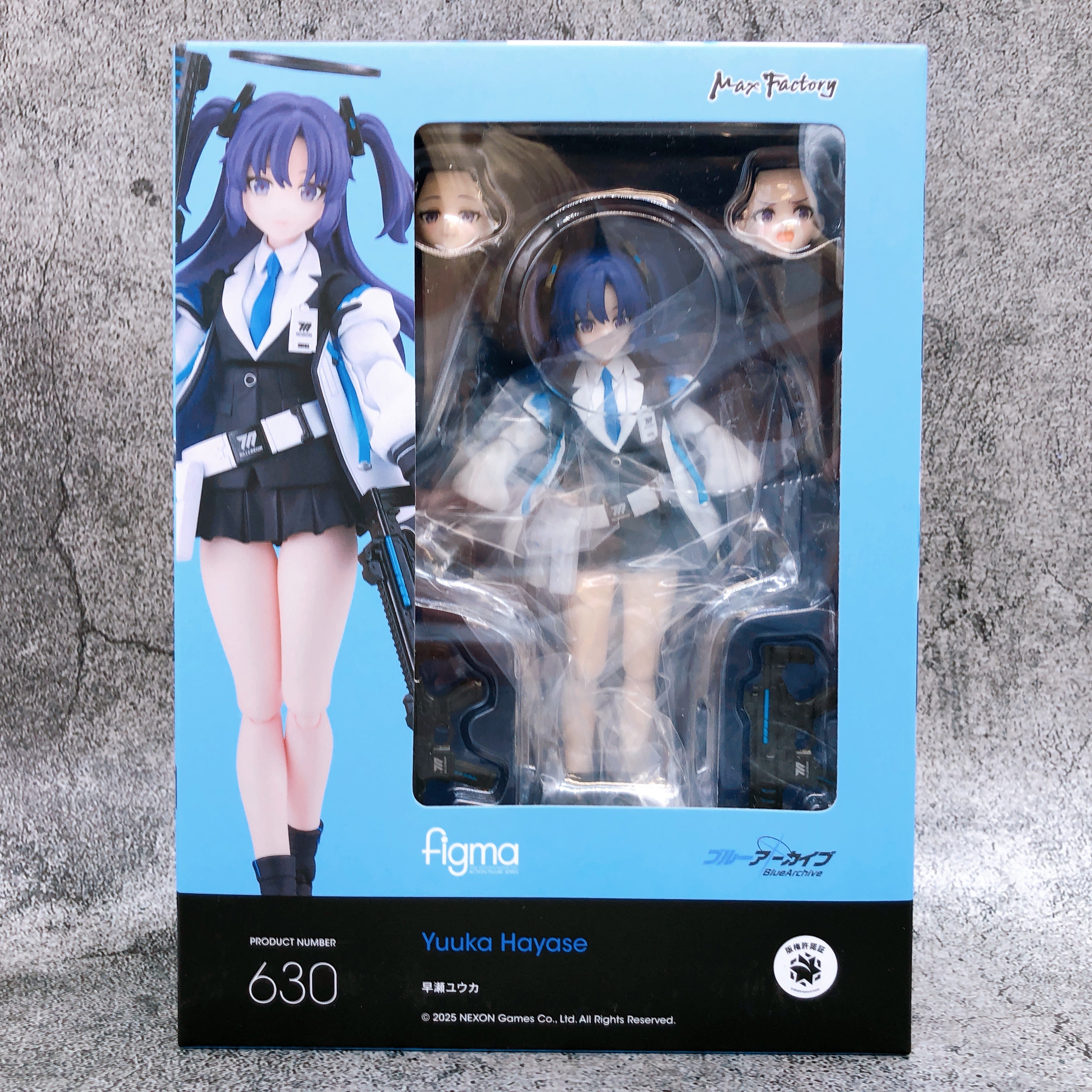 Blue Archive Yuuka Hayase figma 630 Action Figure Max Factory Japan FASTSHIP