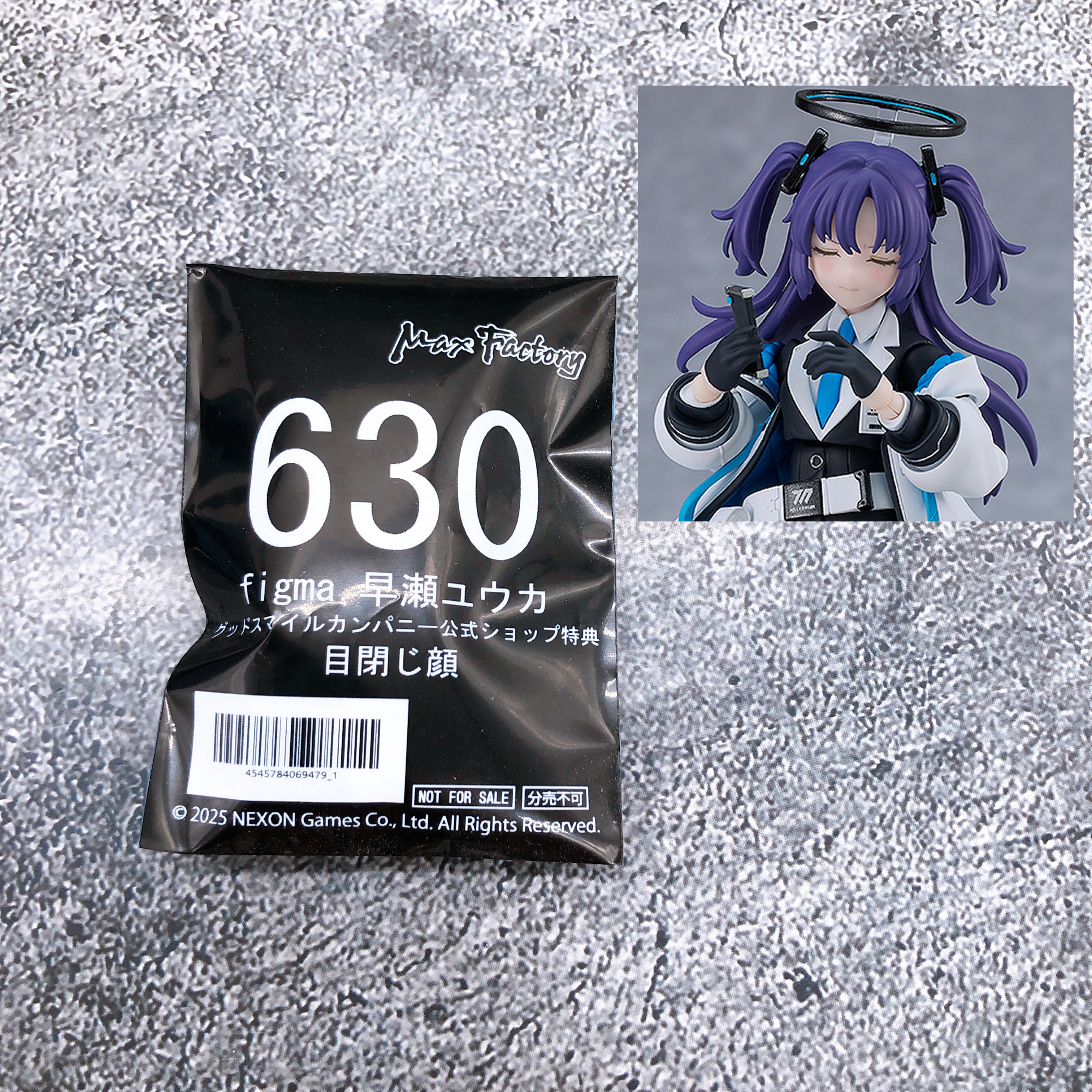 W/Bonus) Blue Archive Yuuka Hayase Figma 630 Action Figure Japan Seal