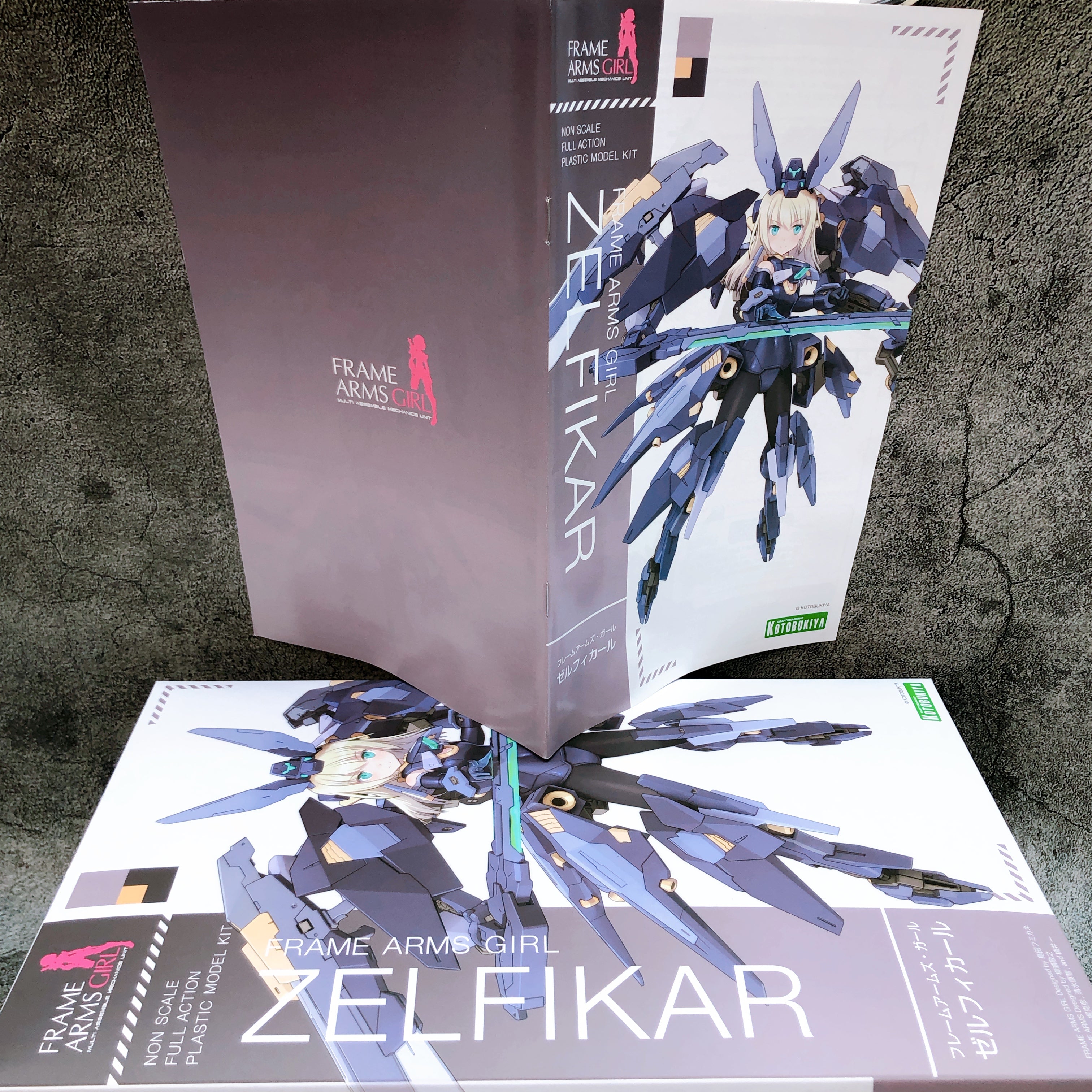 Frame Arms Girl ZELFIKAR Non Scale Full Action Model kit KOTOBUKIYA Japan NEW