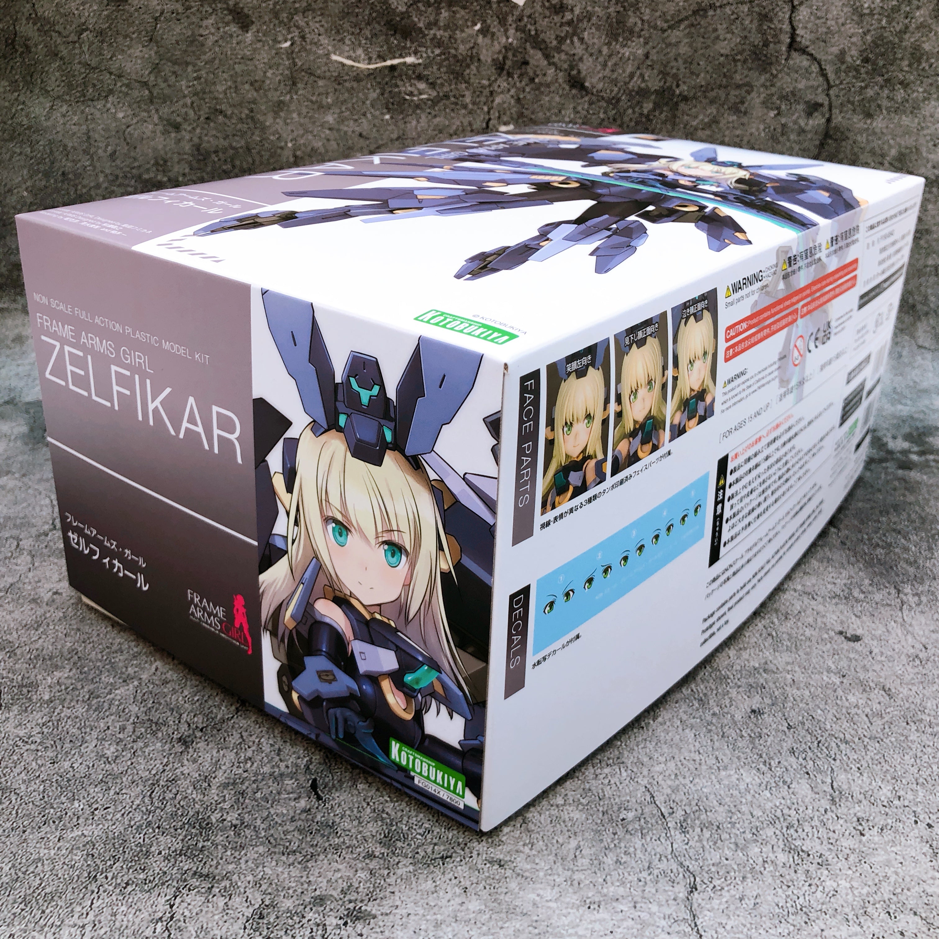 Frame Arms Girl ZELFIKAR Non Scale Full Action Model kit KOTOBUKIYA Japan NEW