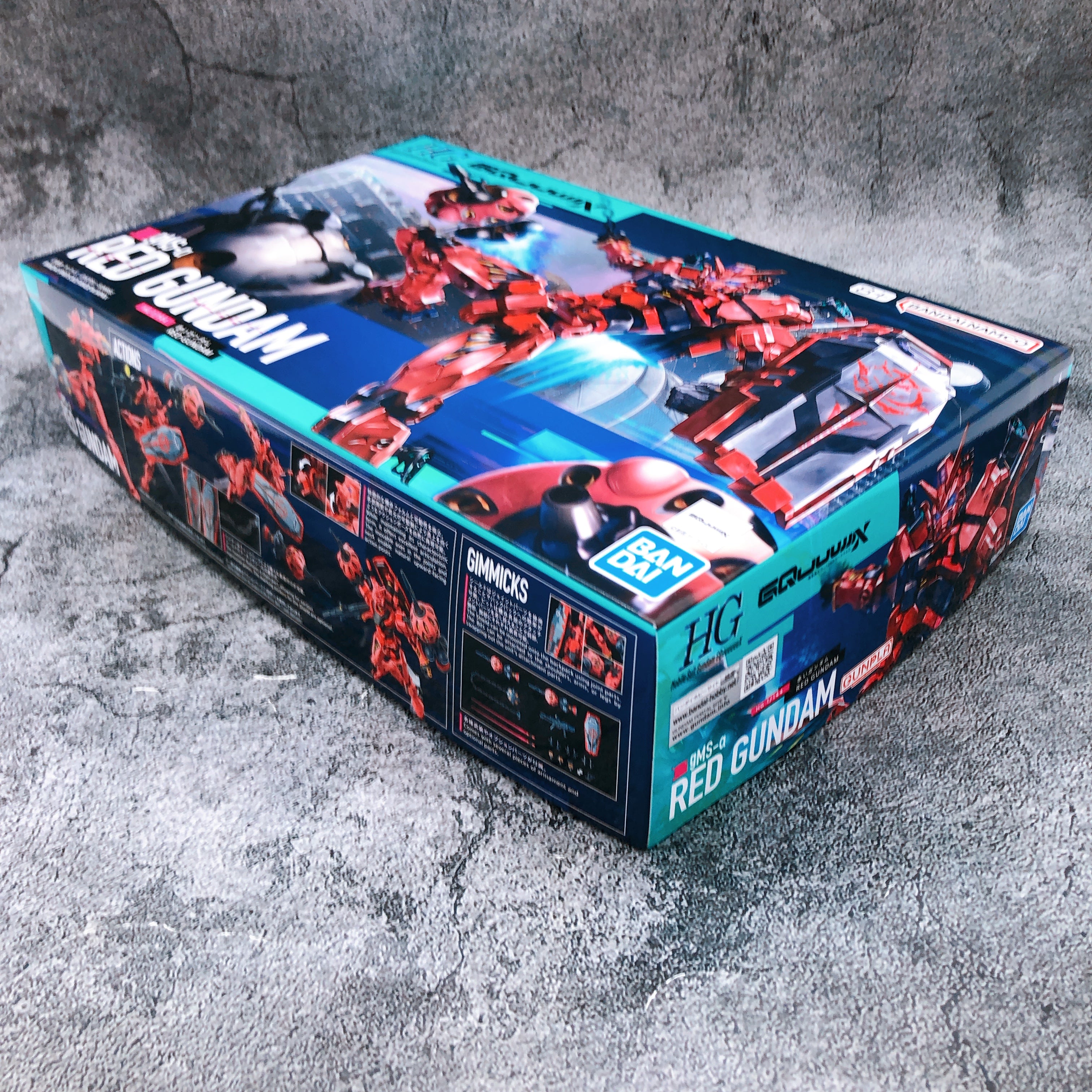 HG 1/144 Red Gundam GQuuuuuuX Model Kit Gunpla Bandai Japan AUTHENTIC FASTSHIP