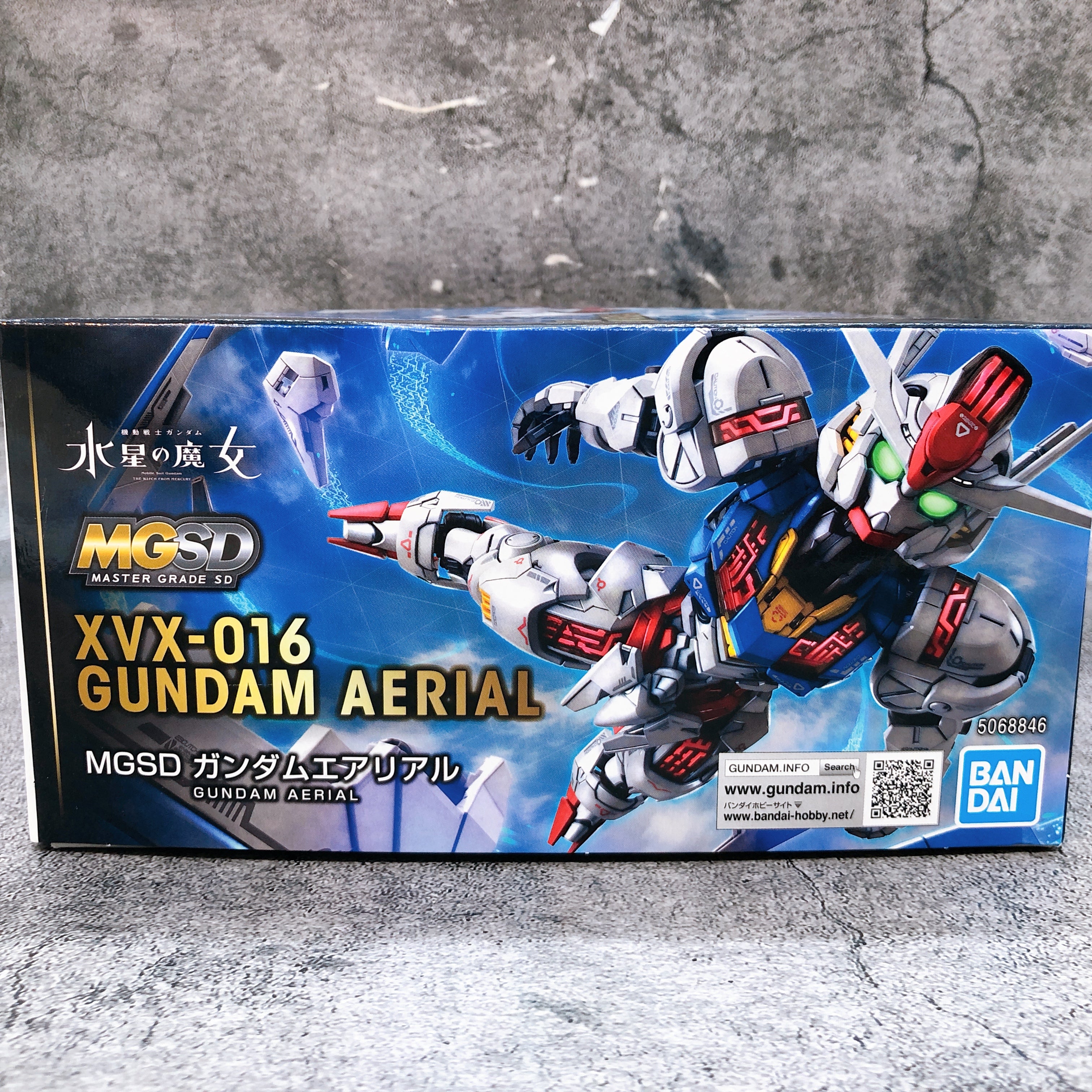 MGSD Gundam Aerial XVX-016 The Witch from Mercury Model Kit Bandai Jap