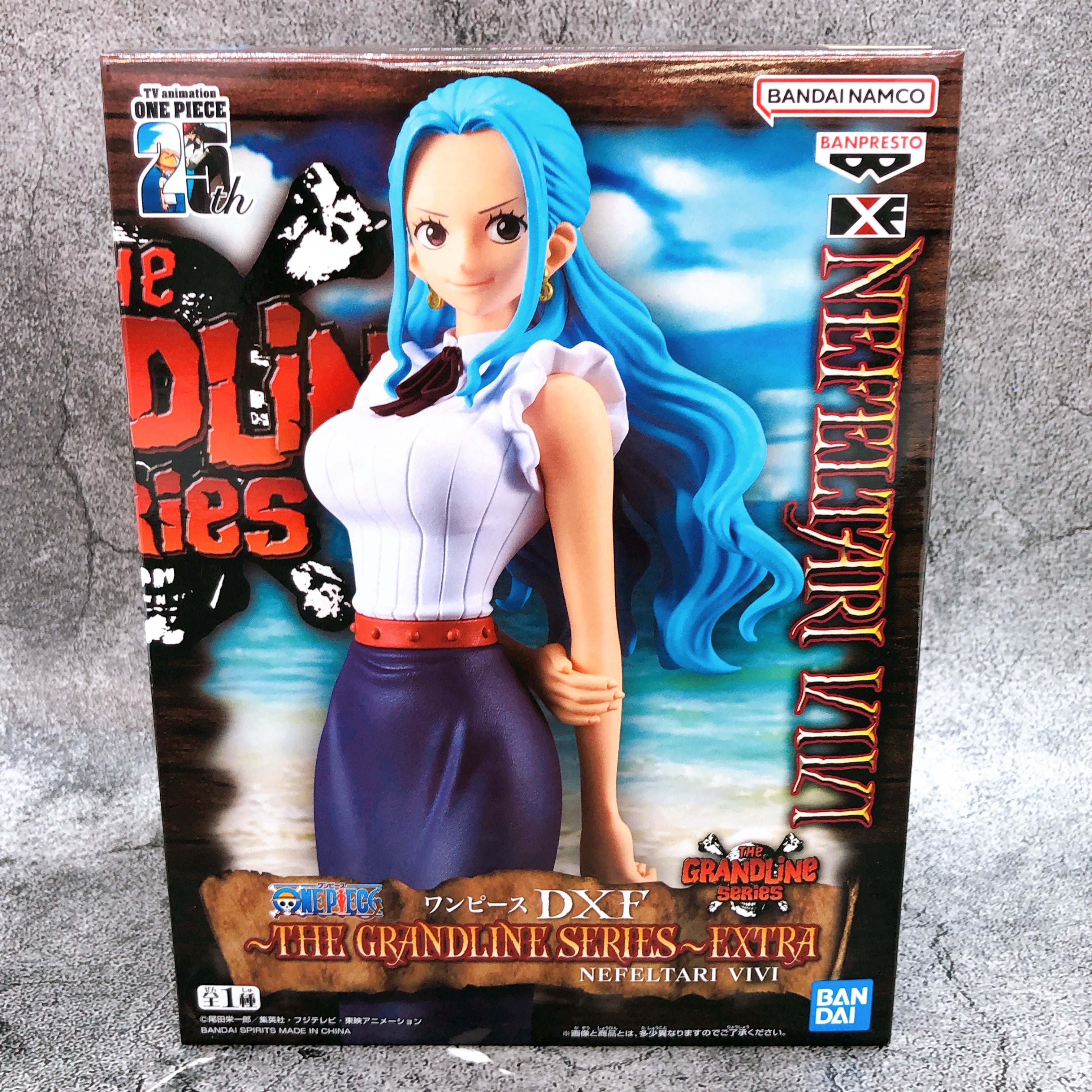 One Piece Nefeltari Vivi DXF The Grandline Series Extra Banpresto PVC Figure NEW