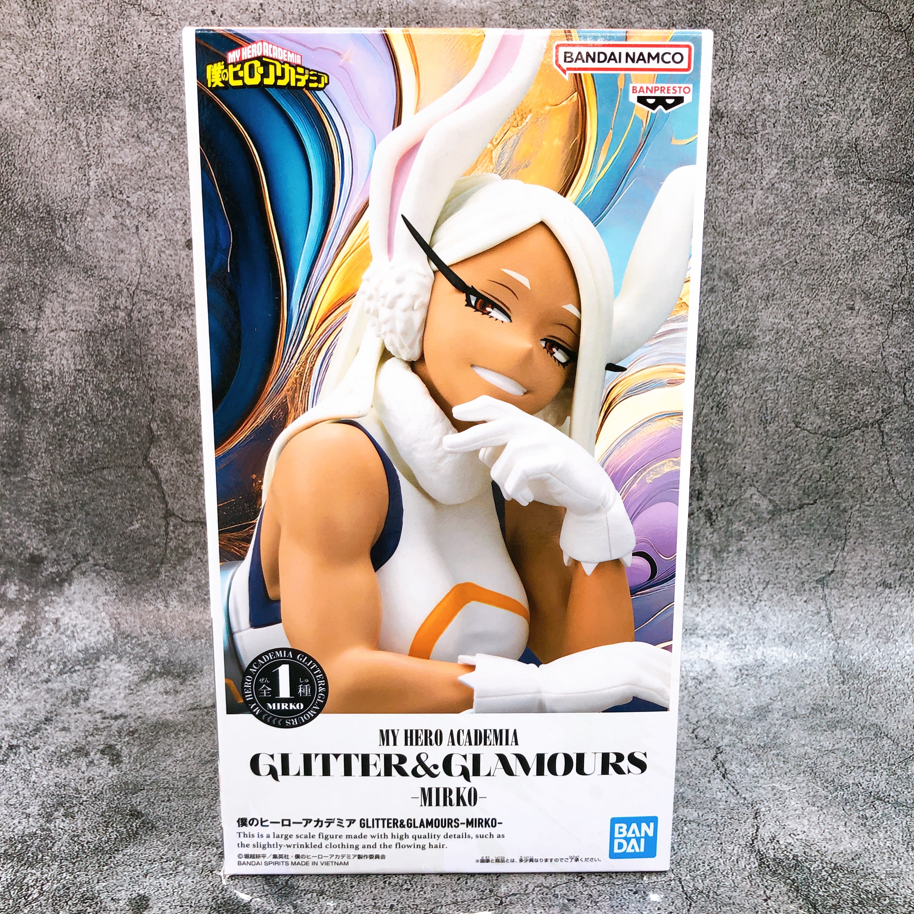 My Hero Academia Mirko GLITTER & GLAMOURS Prize Figure BANPRESTO NEW