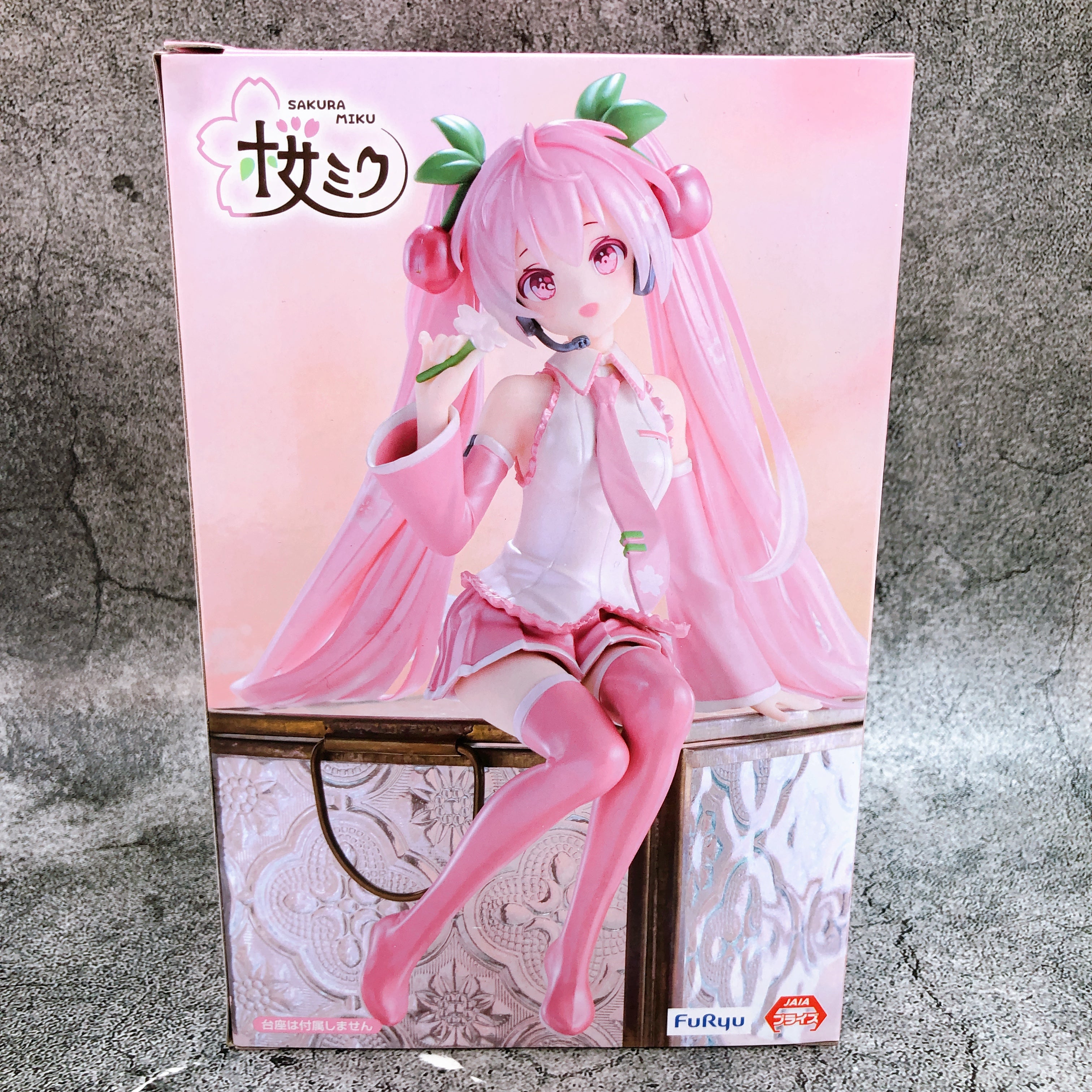 Hatsune Miku Sakura Miku 2024 Pearl Color ver Noodle Stopper Figure FuRyu Sealed