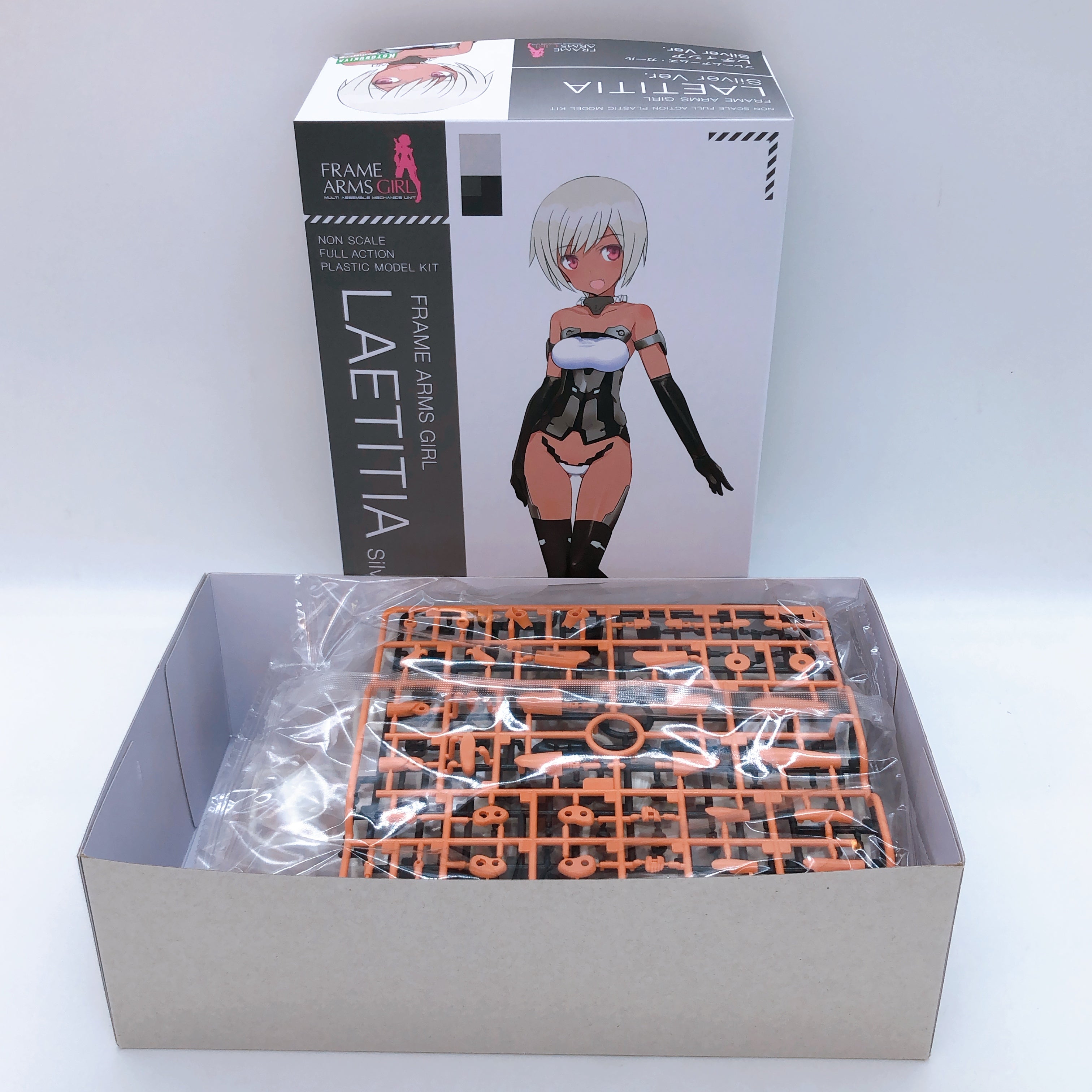 Frame Arms Girl Laetitia Silver ver. Non Scale Model Kit KOTOBUKIYA NEW