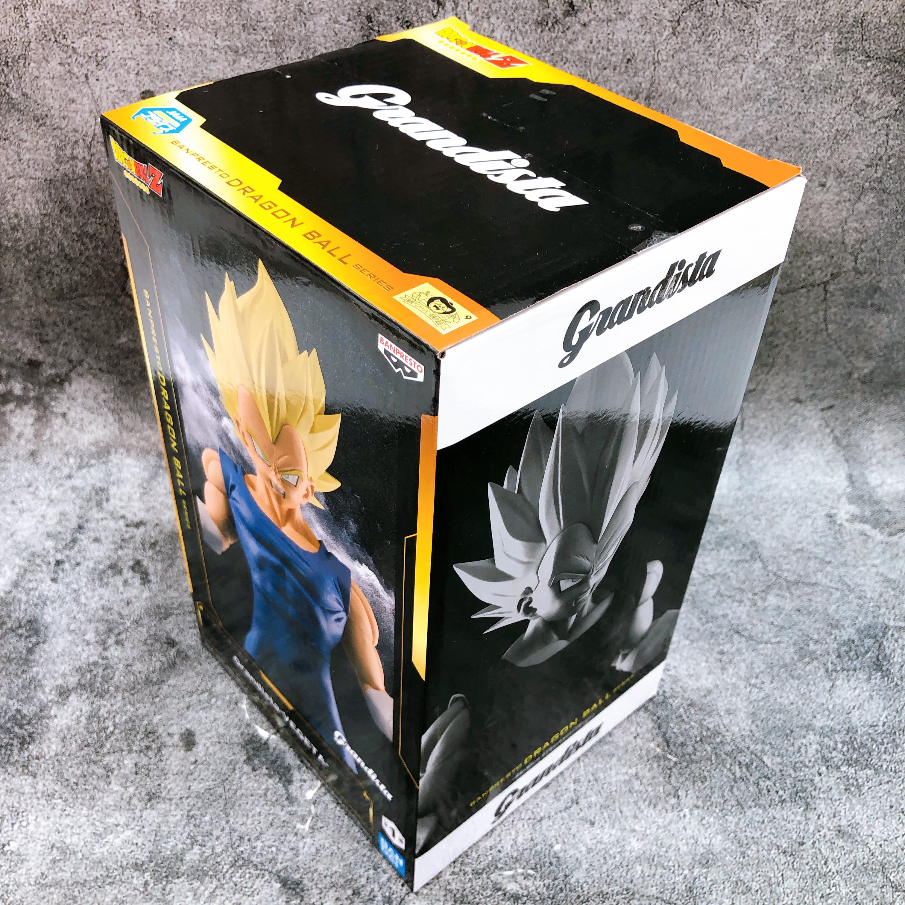 Dragon Ball Z Super Saiyan Vegeta Grandista Figure BANPRESTO Sealed NEW FASTSHIP