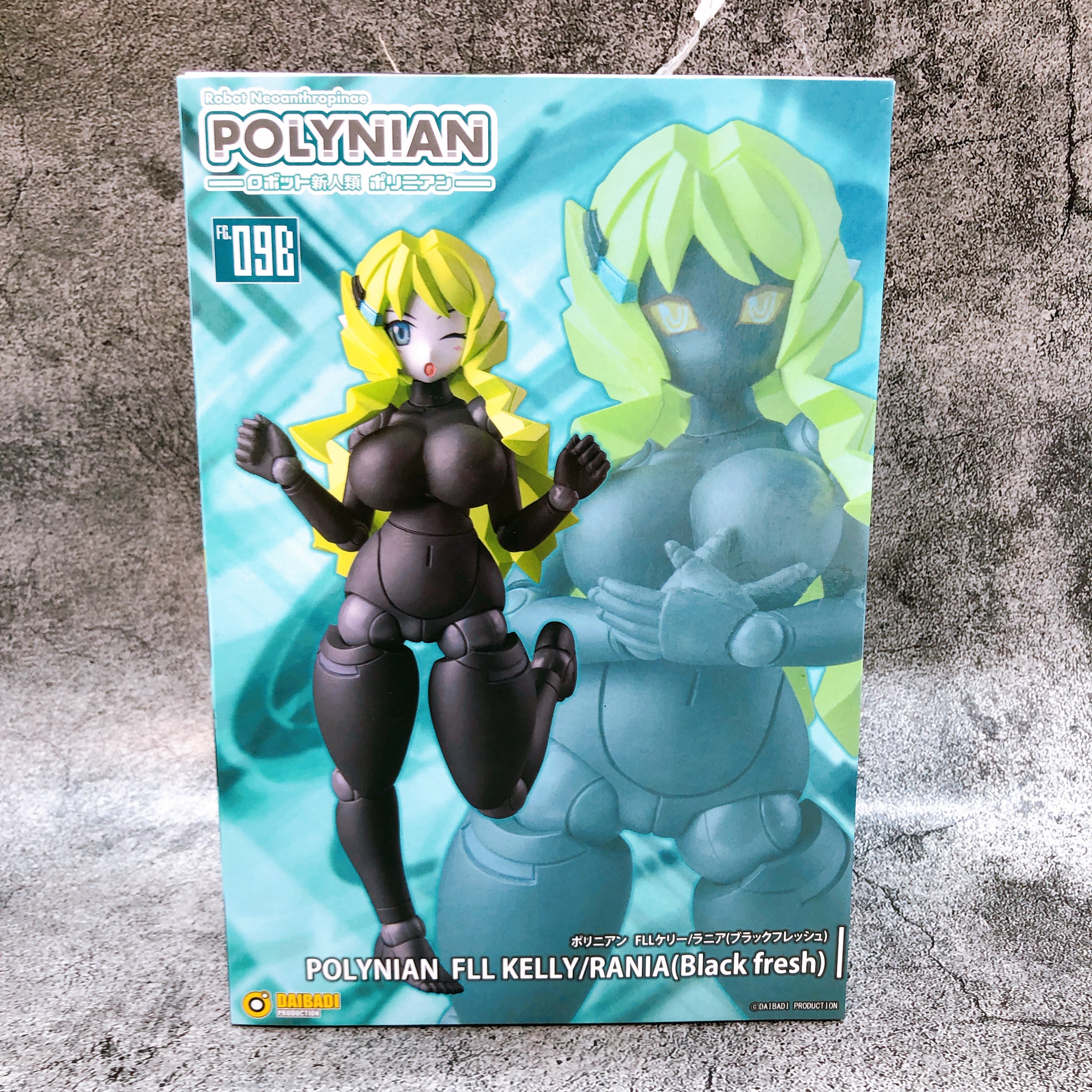 Polynian Fll Kelly Rania Black fresh Action Figure Daibadi Production