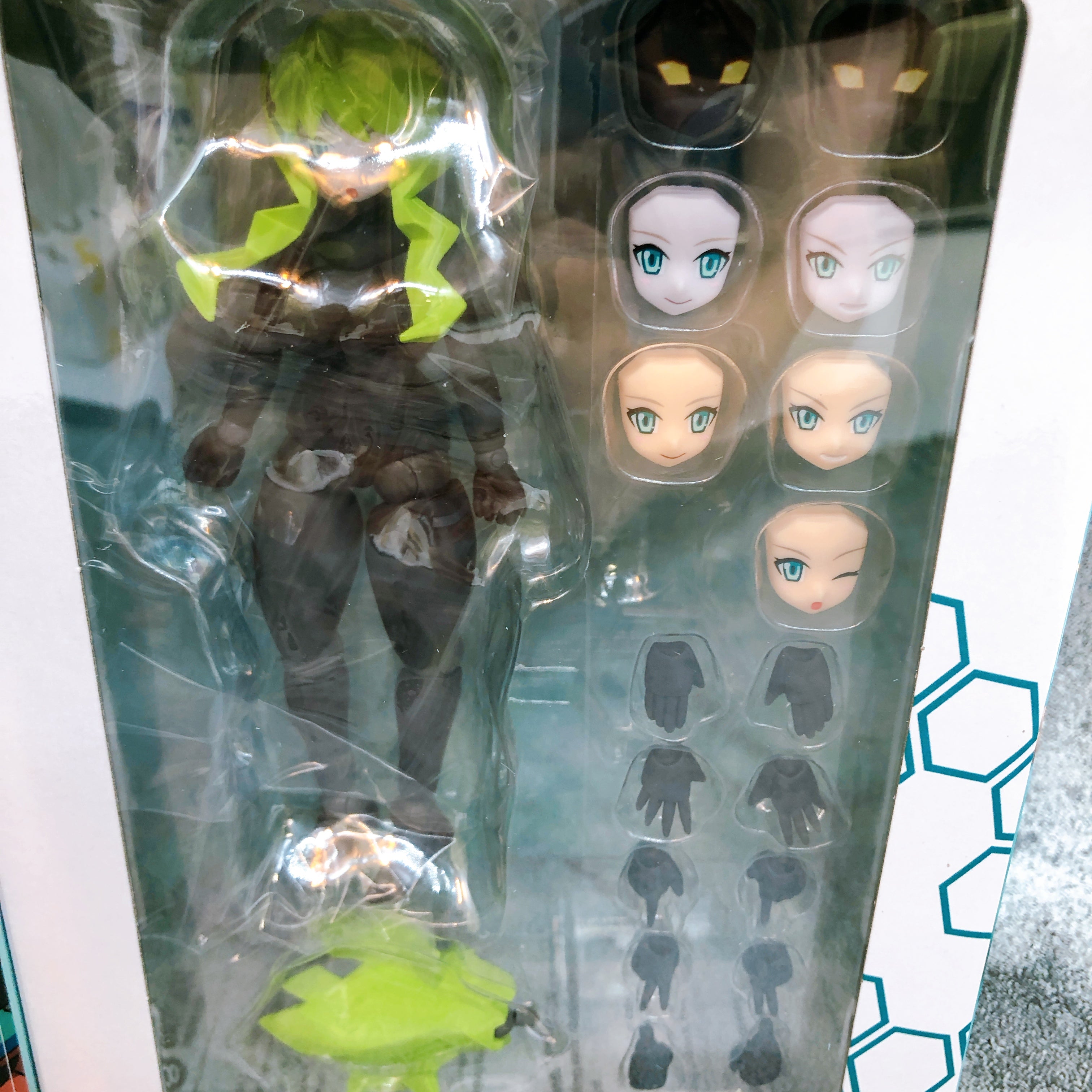 Polynian Fll Kelly Rania Black fresh Action Figure Daibadi Production Japan New