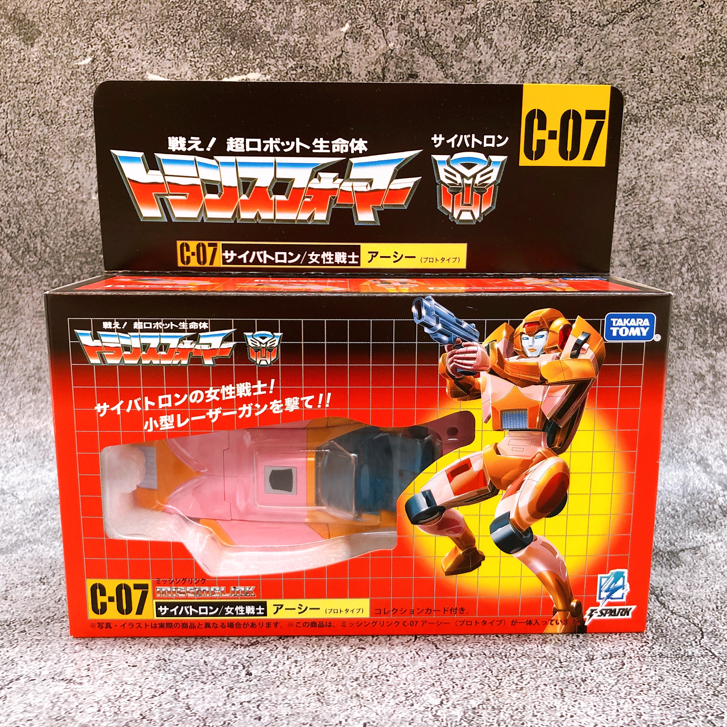 Arcee Prototype C-07 Transformers Missing Link T-SPARK Action Figure TAKARA NEW