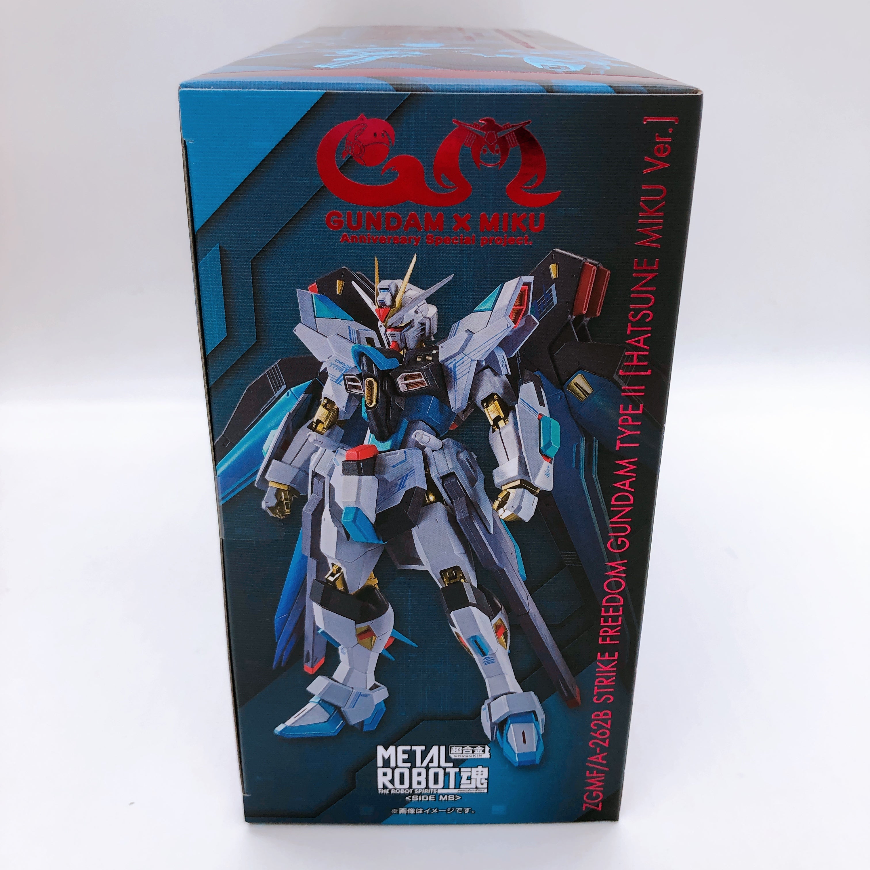 Metal Robot Spirits Strike Freedom Gundam Type II Hatsune Miku Ver Fig