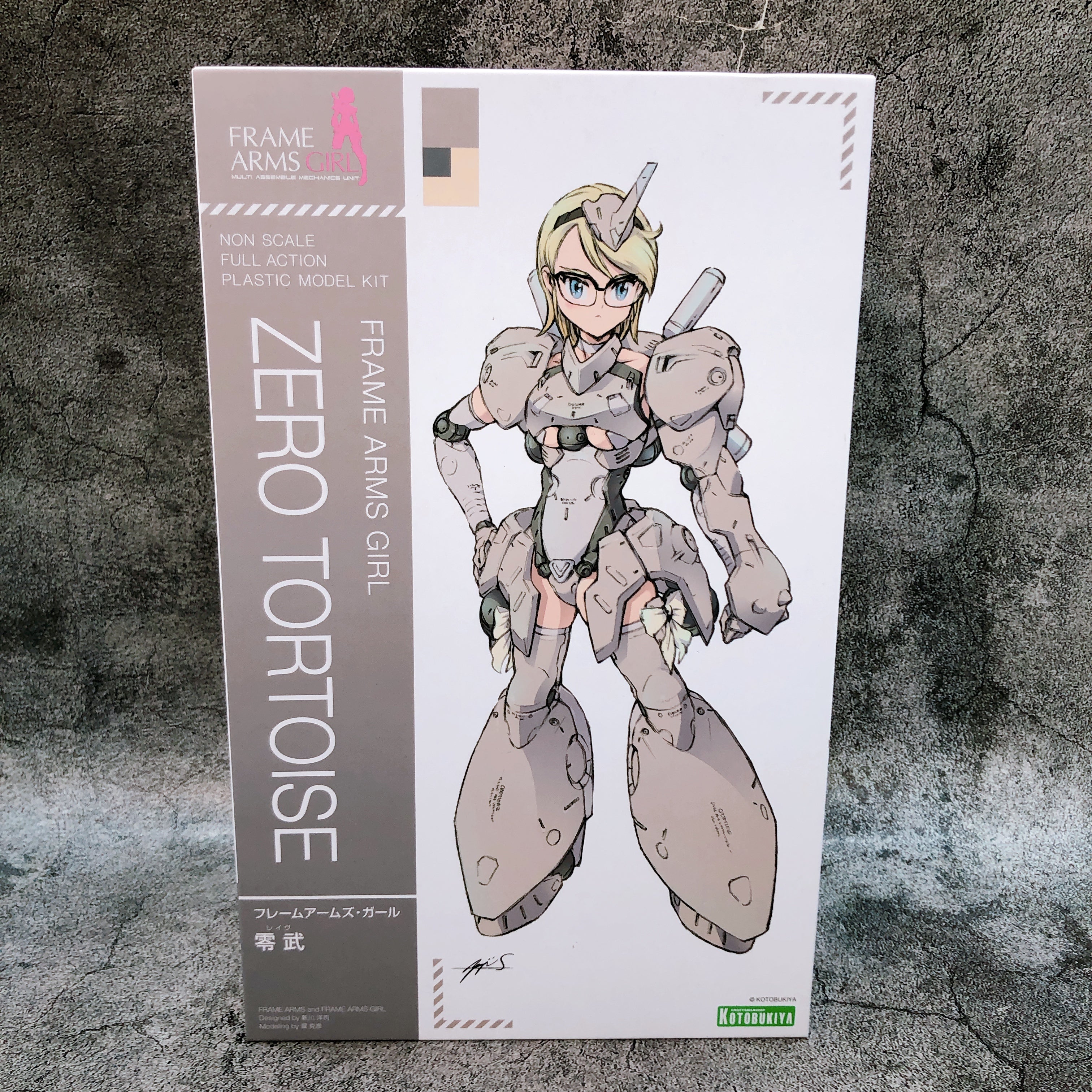 Frame Arms Girl Zero Tortoise Non Scale Full Action Model Kit KOTOBUKIYA Japan