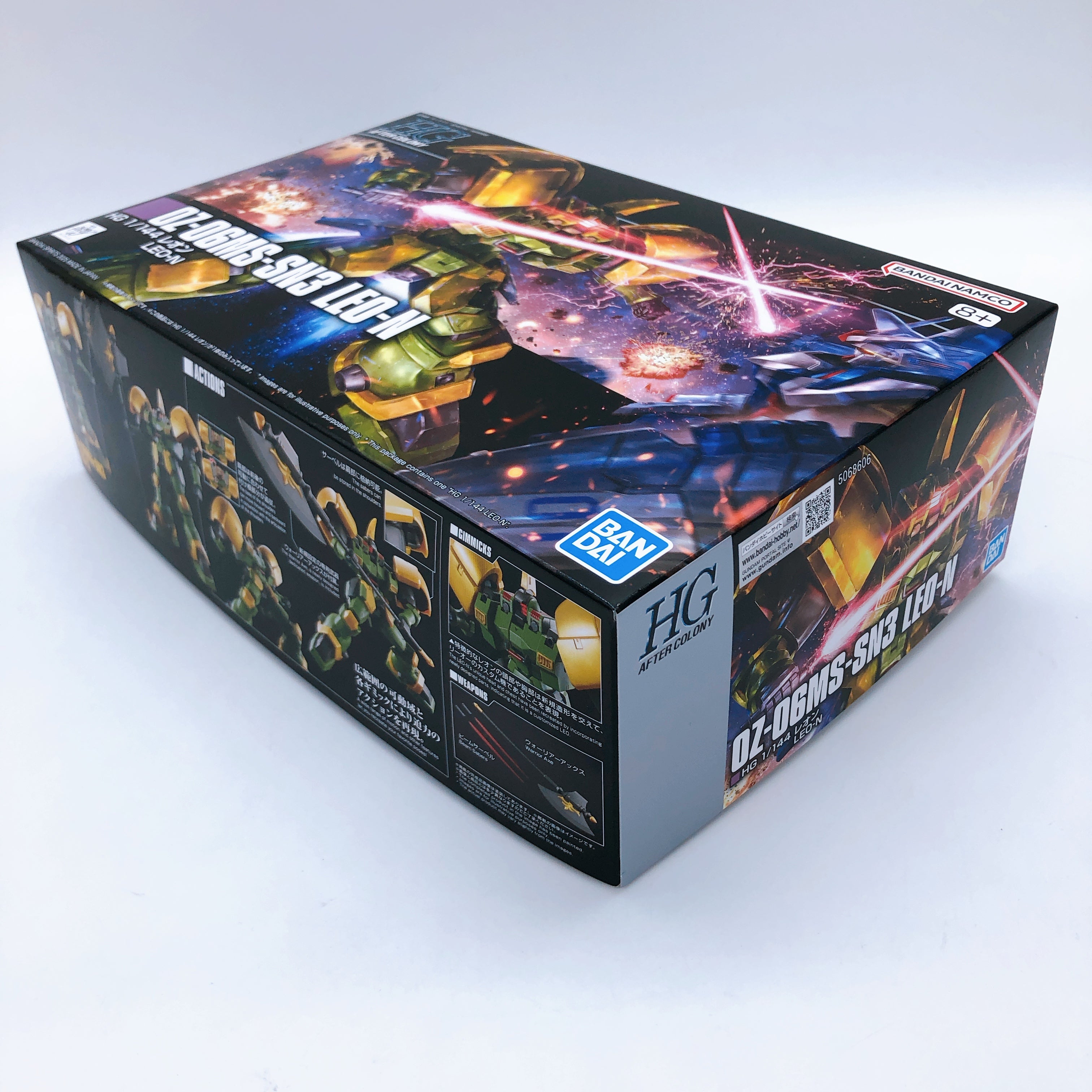 HG 1/144 LEO-N OZ-06MS-SN3 Gundam W G-Unit Model Kit Gunpla Bandai Japan New