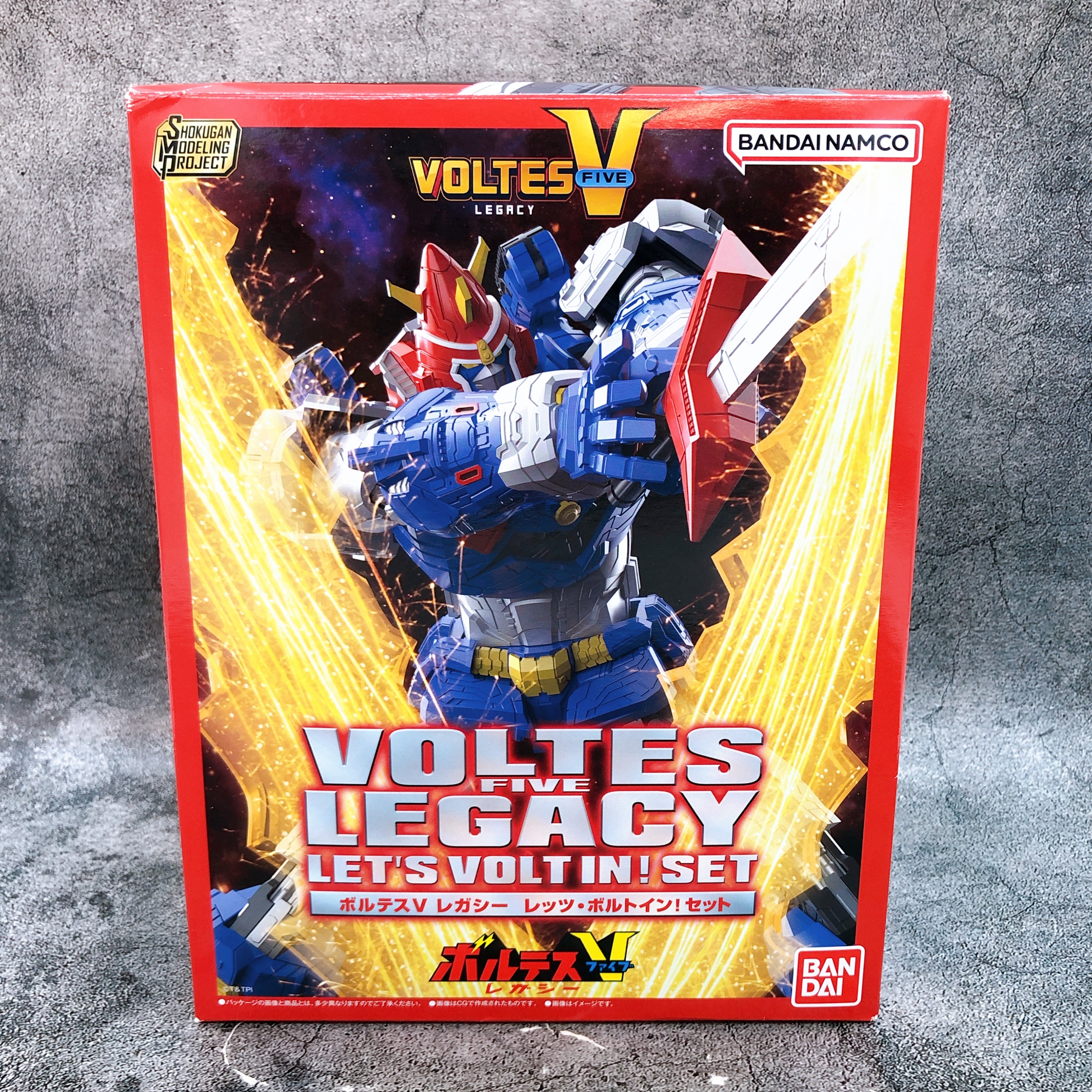 SMP Voltes V LEGACY LET'S VOLT IN! SET Shokugan Model Kit Premium Bandai NEW