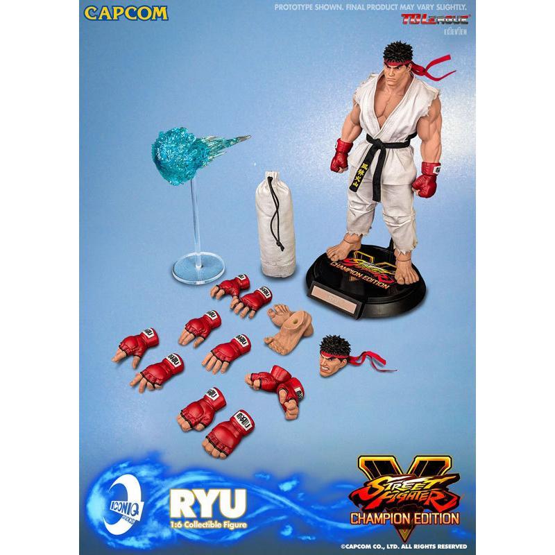 Street Fighter V Ryu 1/6 Scale Figure Champion Edition Iconiq Studio