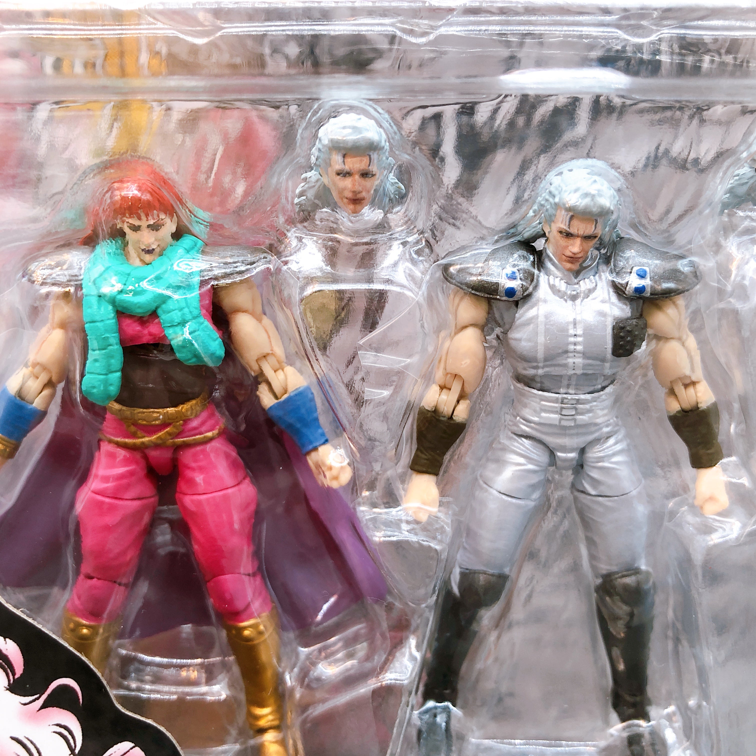 Fist of the North Star Yuda (Juda) & Rei (White Hair) SET Dig Action Figure