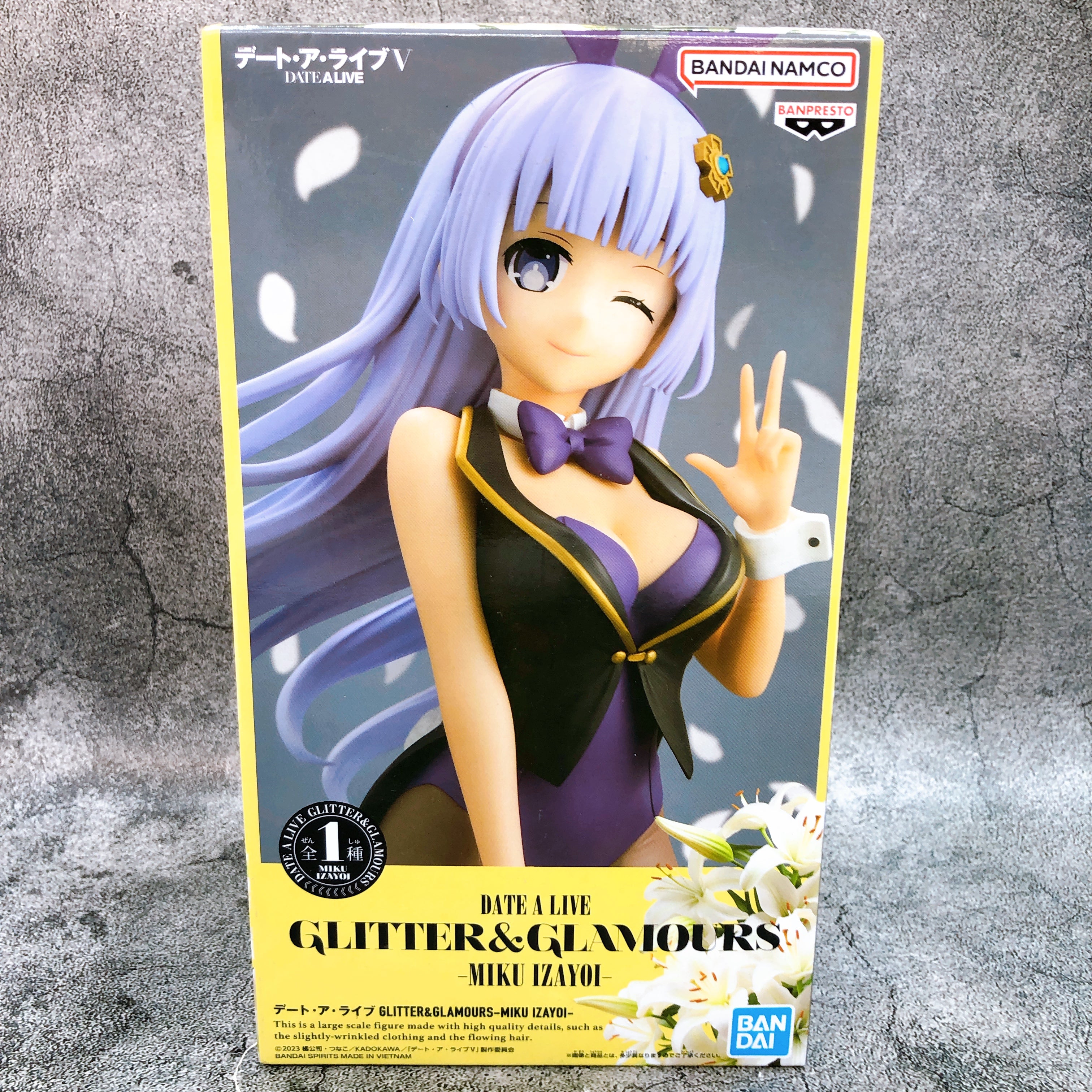 Date A Live Miku Izayoi GLITTER & GLAMOURS Figure BANPRESTO Sealed NEW FASTSHIP