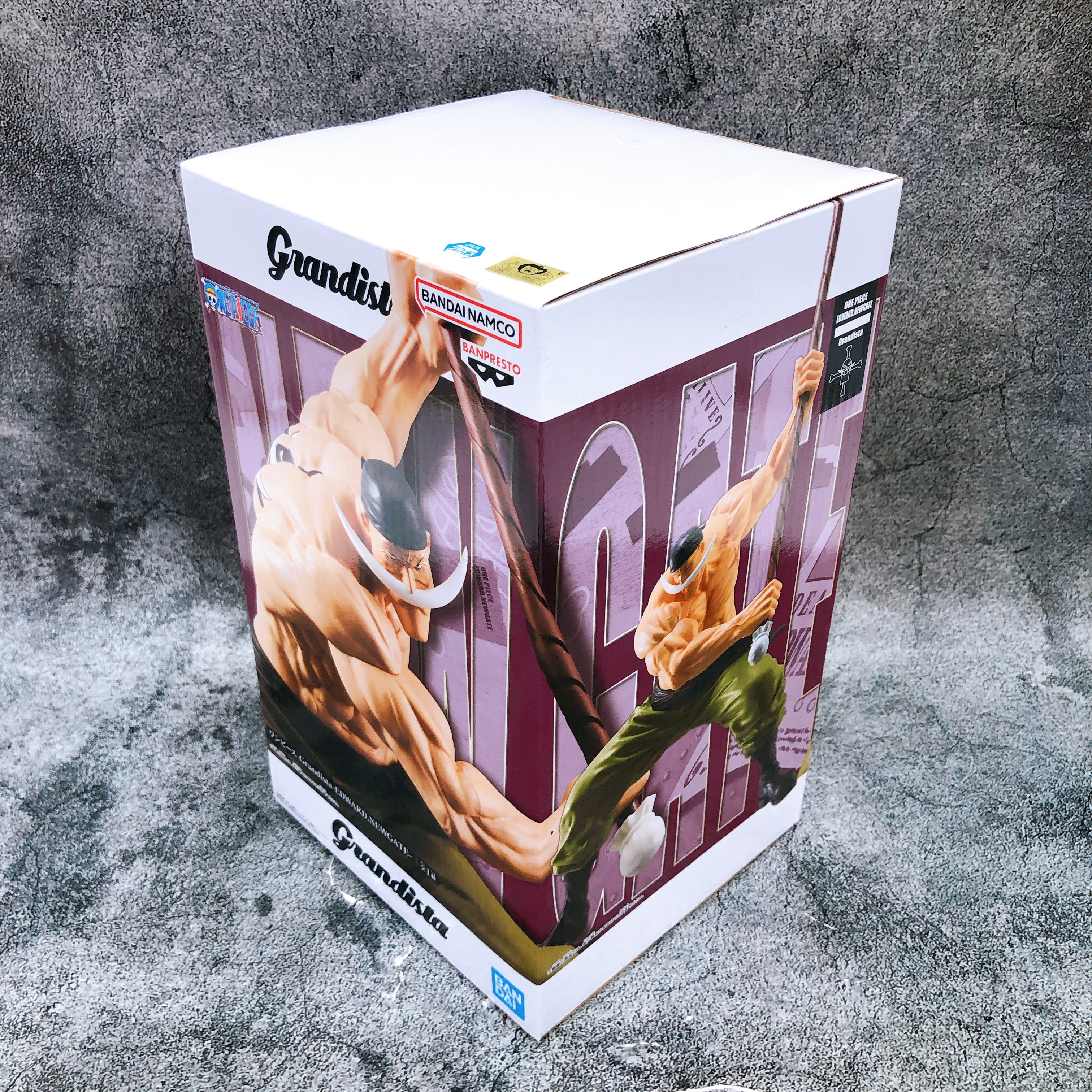 ONE PIECE Edward Newgate Grandista Figure BANPRESTO Japan Sealed NEW FASTSHIP