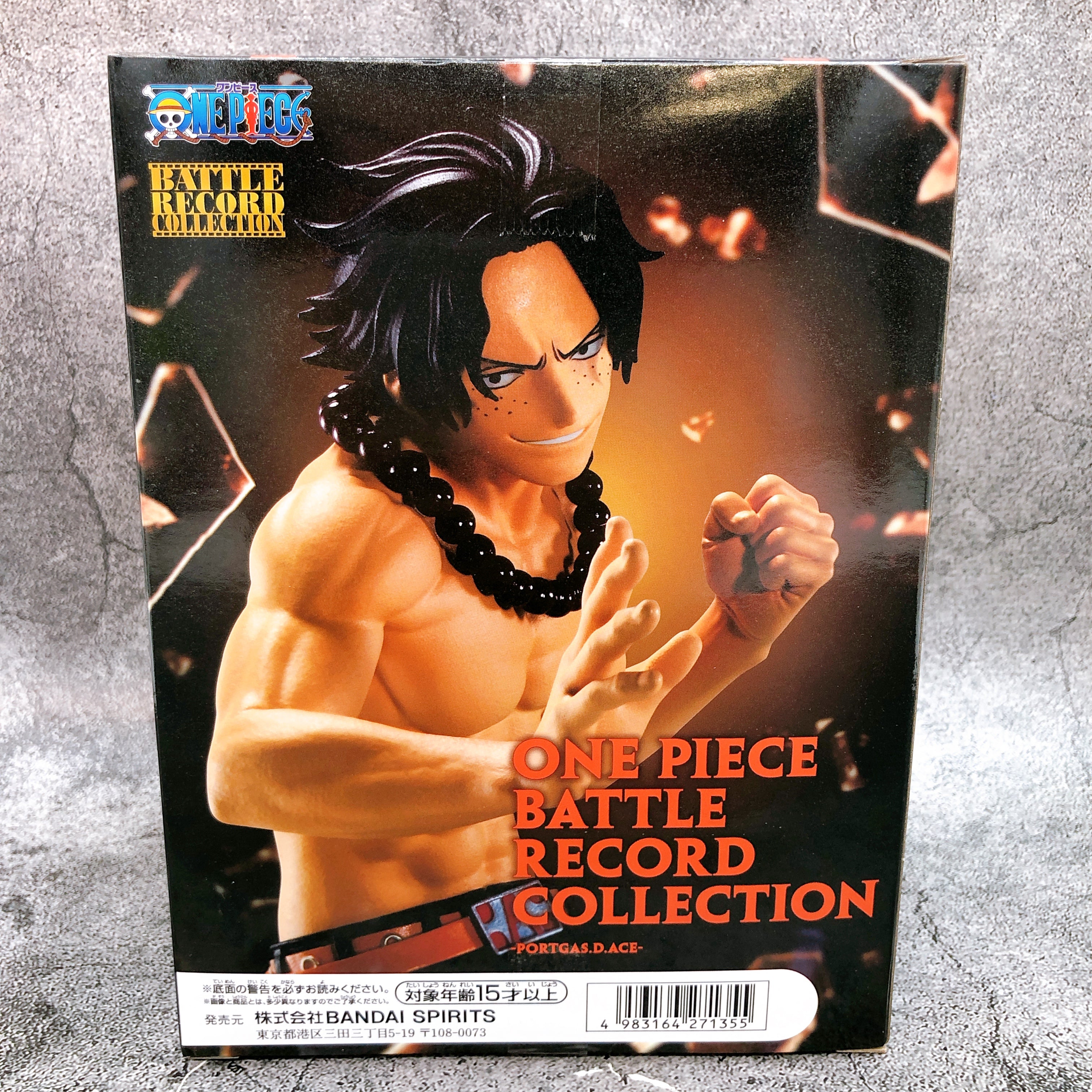 ONE PIECE Portgas D. Ace BATTLE RECORD COLLECTION Figure BANPRESTO NEW FASTSHIP