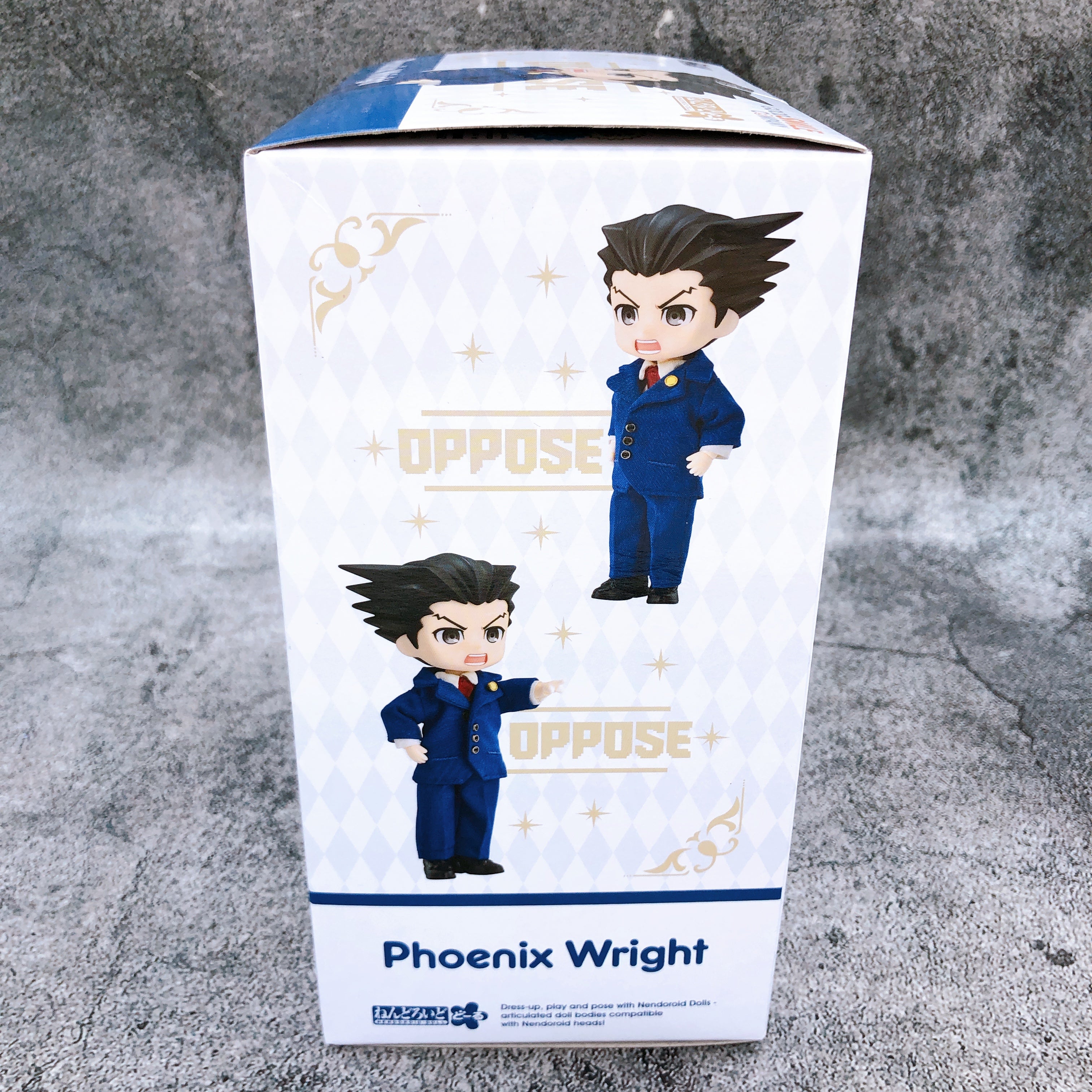 Ace Attorney Phoenix Wright Nendoroid Doll Action Figure Good Smile Japan Sealed