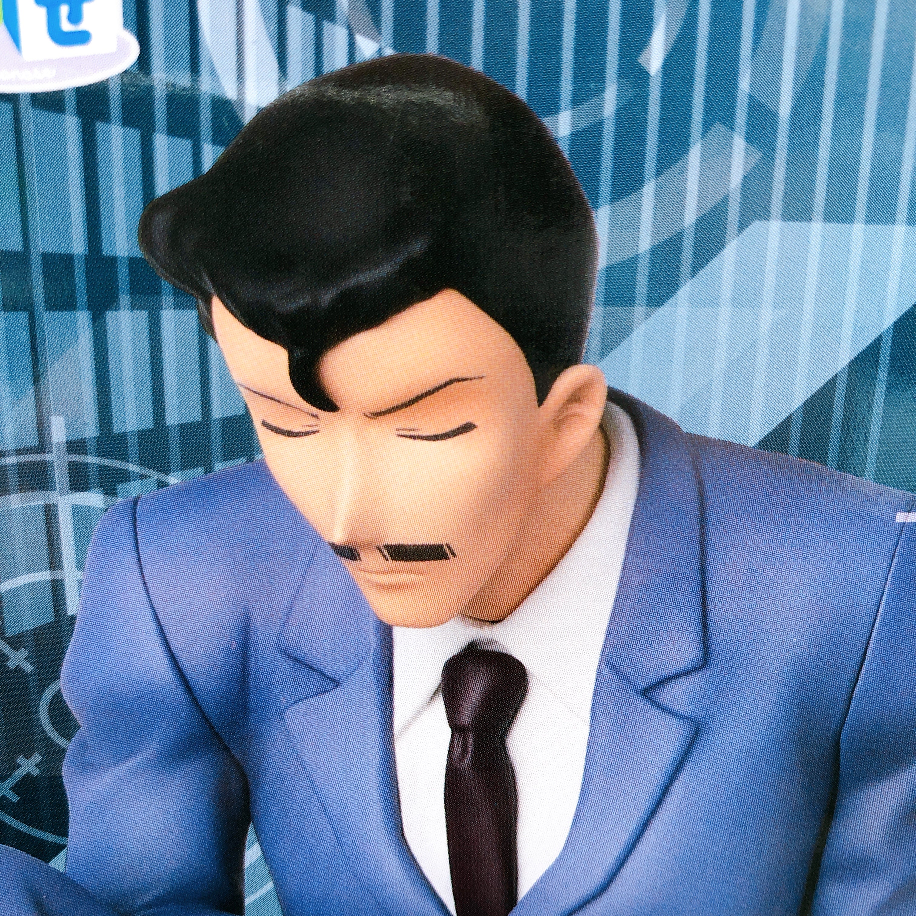 Detective Conan Kogoro Mori Chokonose Premium Figure SEGA Sealed NEW FASTSHIP