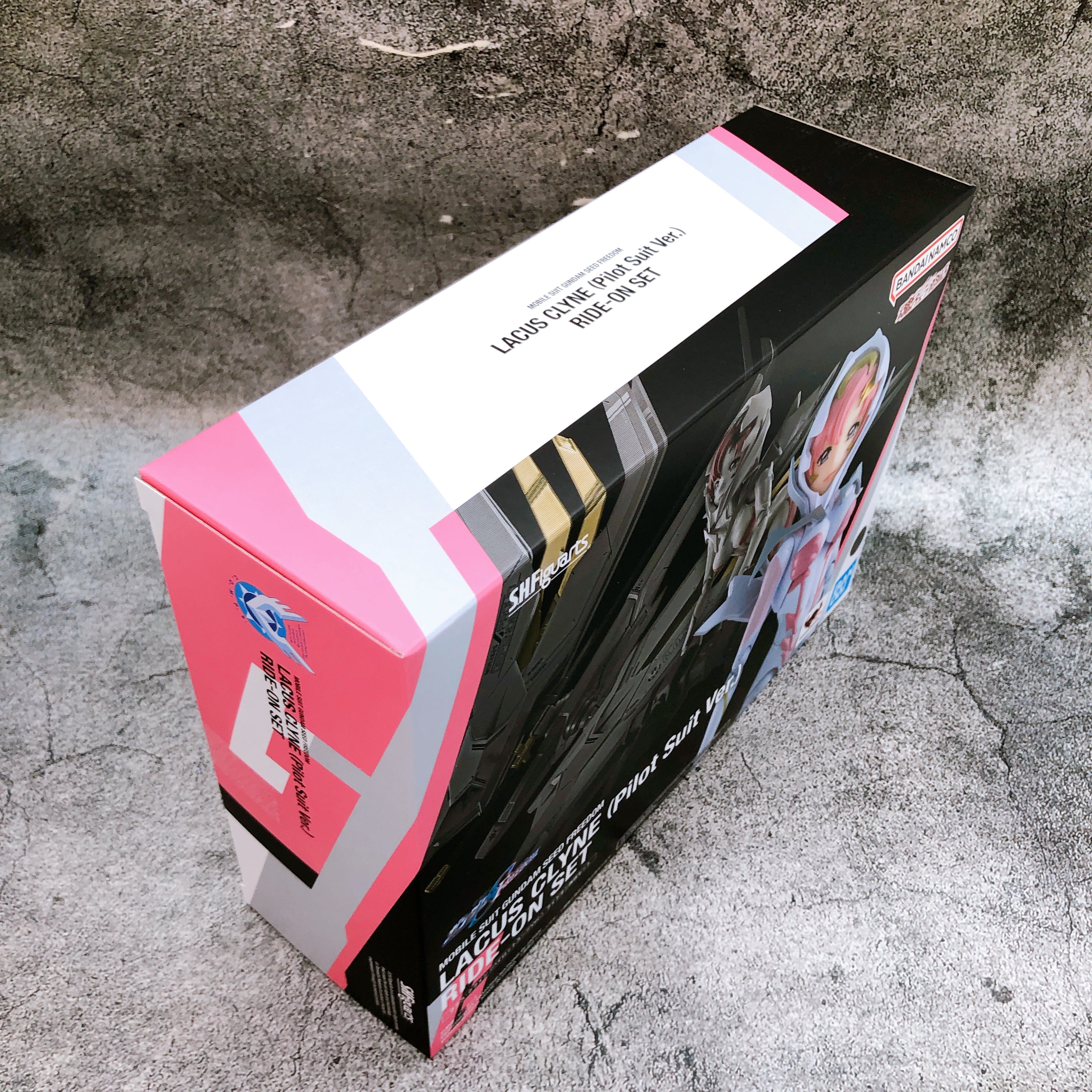 Lacus Clyne Pilot Suit Ride-On Set S.H.Figuarts Gundam Seed Freedom Bandai Japan