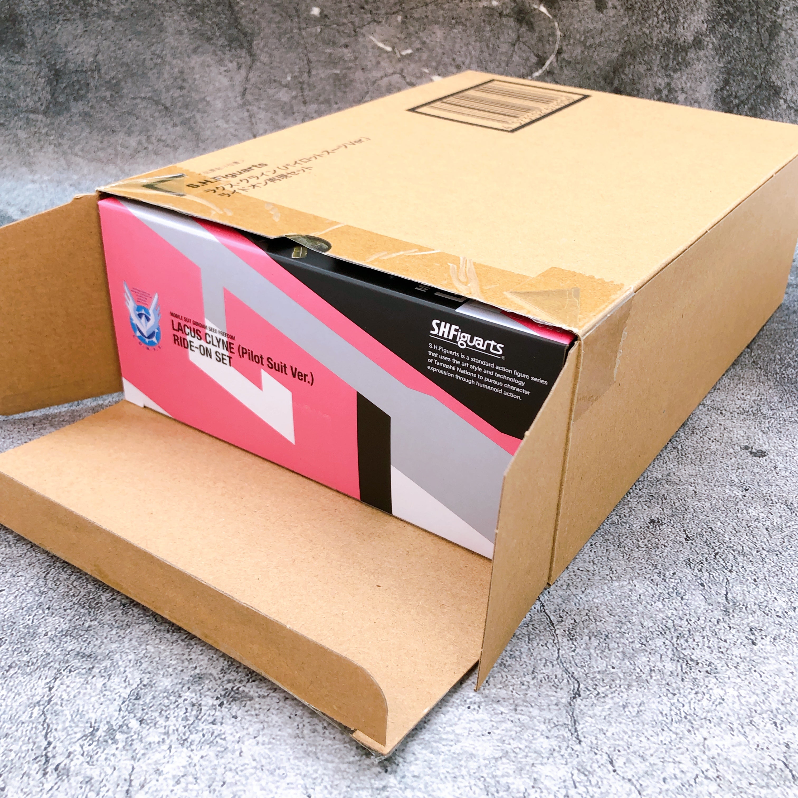 Lacus Clyne Pilot Suit Ride-On Set S.H.Figuarts Gundam Seed Freedom Bandai Japan