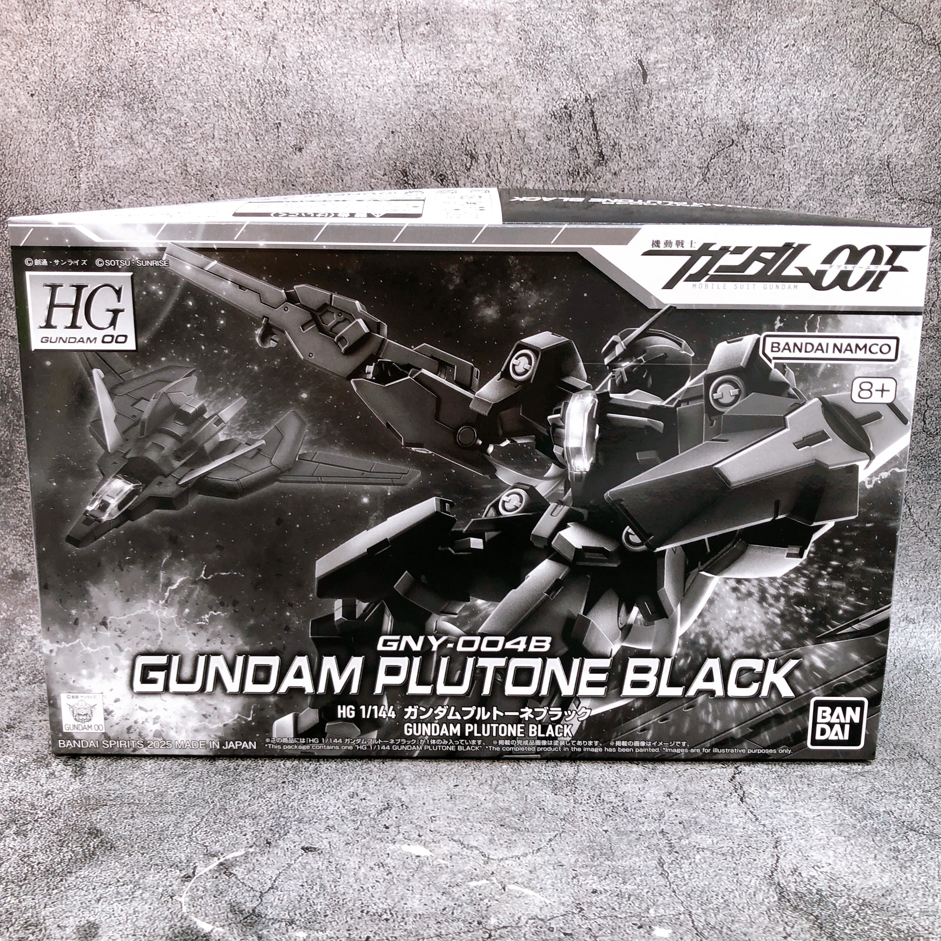 HG 1/144 Gundam Plutone Black GNY-004B Gundam 00 F Model Kit Premium Bandai NEW