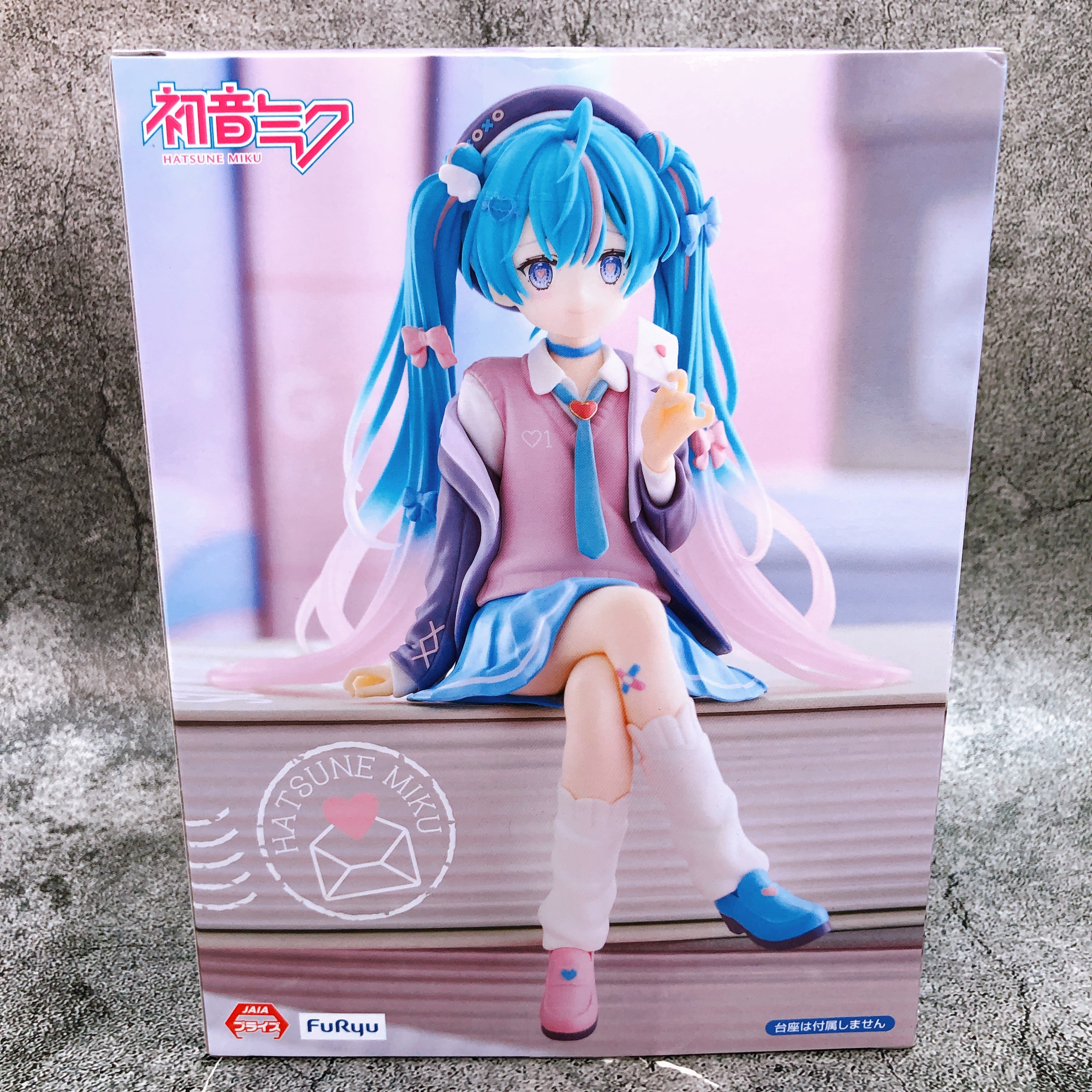 Hatsune Miku Love Blazer Navy ver. Noodle Stopper Figure FuRyu Japan Sealed NEW