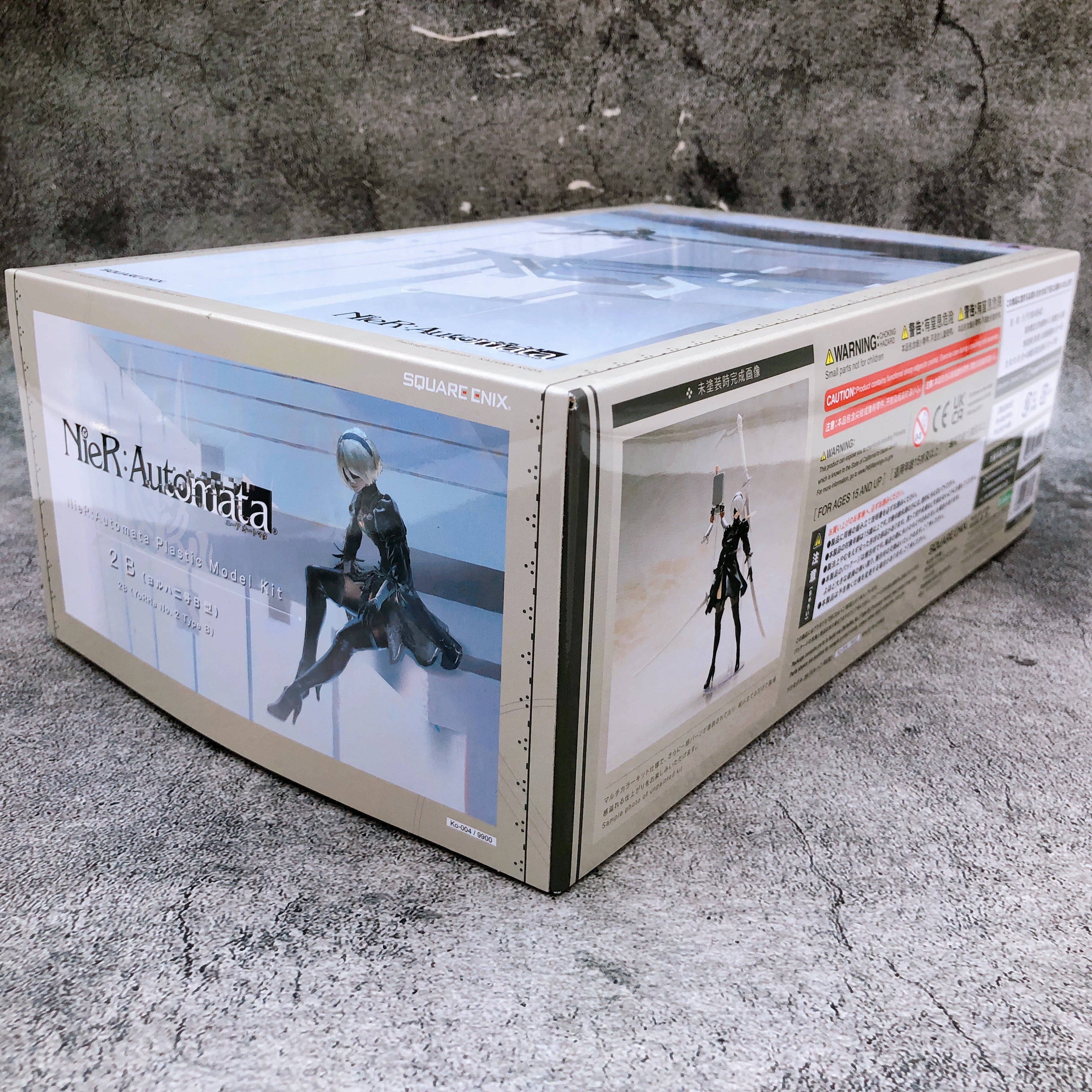 NieR:Automata 2B YoRHa No.2 Type B Full Action Model Kit Square Enix Japan NEW