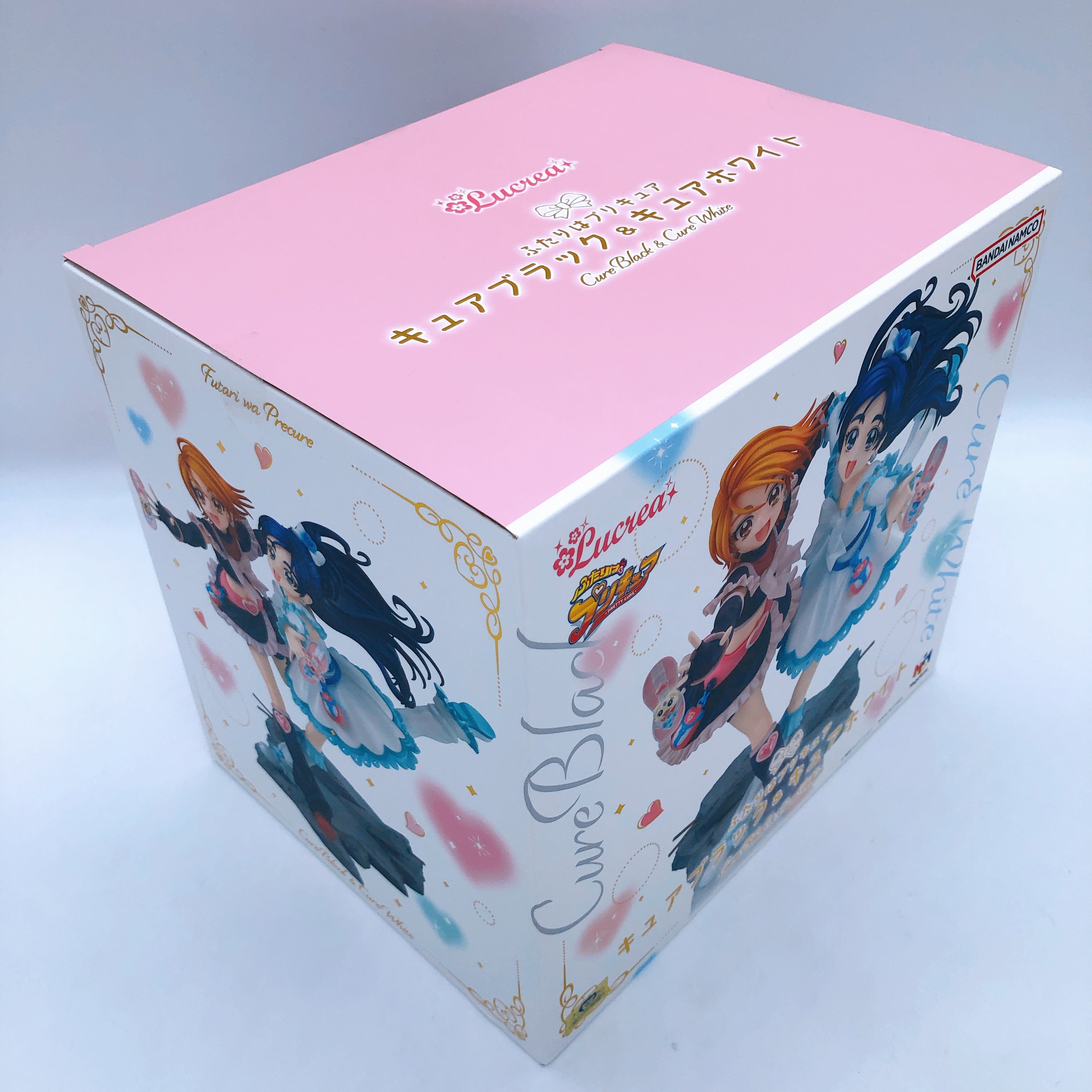 MegaHouse Lucrea Futari wa Pretty Cure Cure Black & Cure White PVC Fig