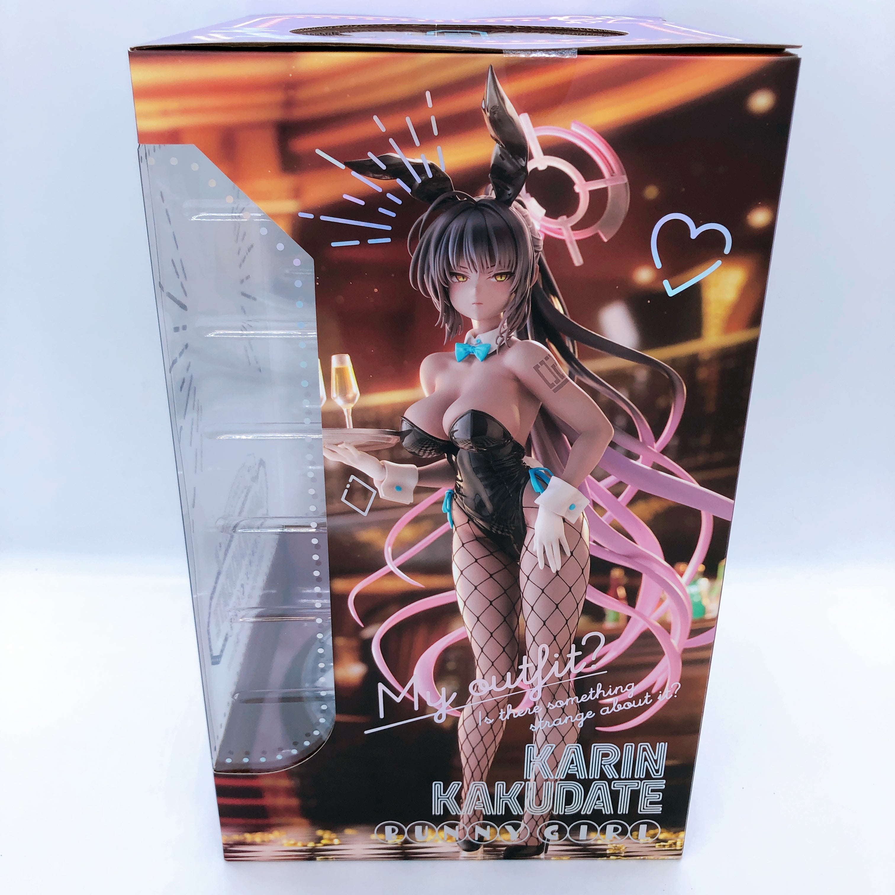 Blue Archive Karin Kakudate Bunny Girl 1/7 Scale Figure Max Factory Japan Sealed