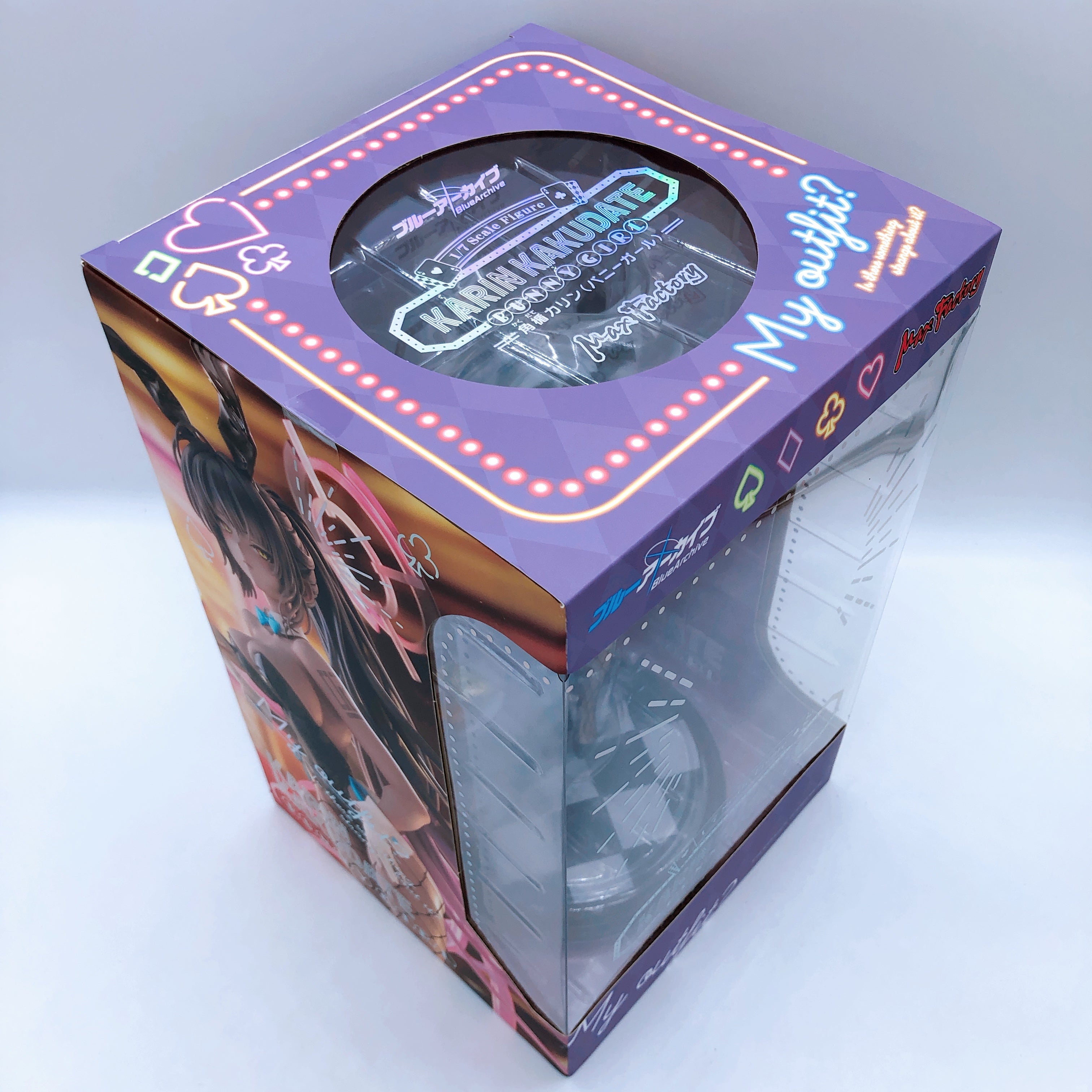 Blue Archive Karin Kakudate Bunny Girl 1/7 Scale Figure Max Factory Japan Sealed