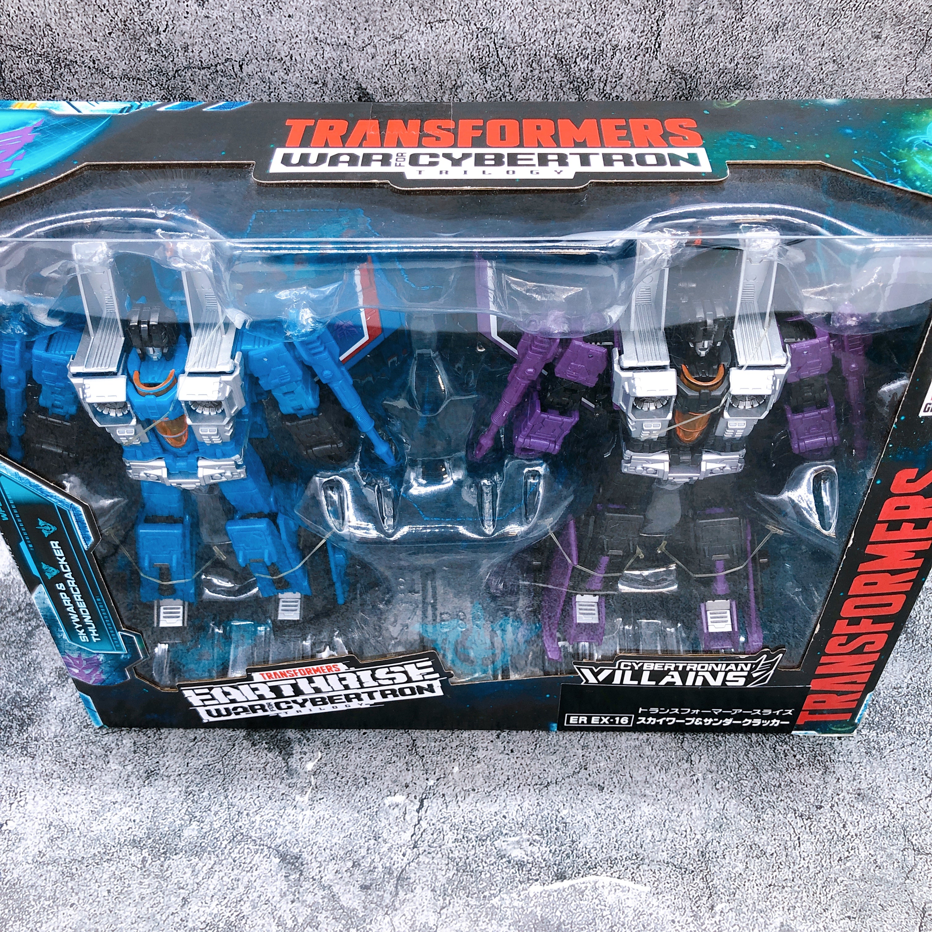 Transformers Skywarp & Thundercracker Earthrise ER 16-EX Figure Takara Tomy NEW