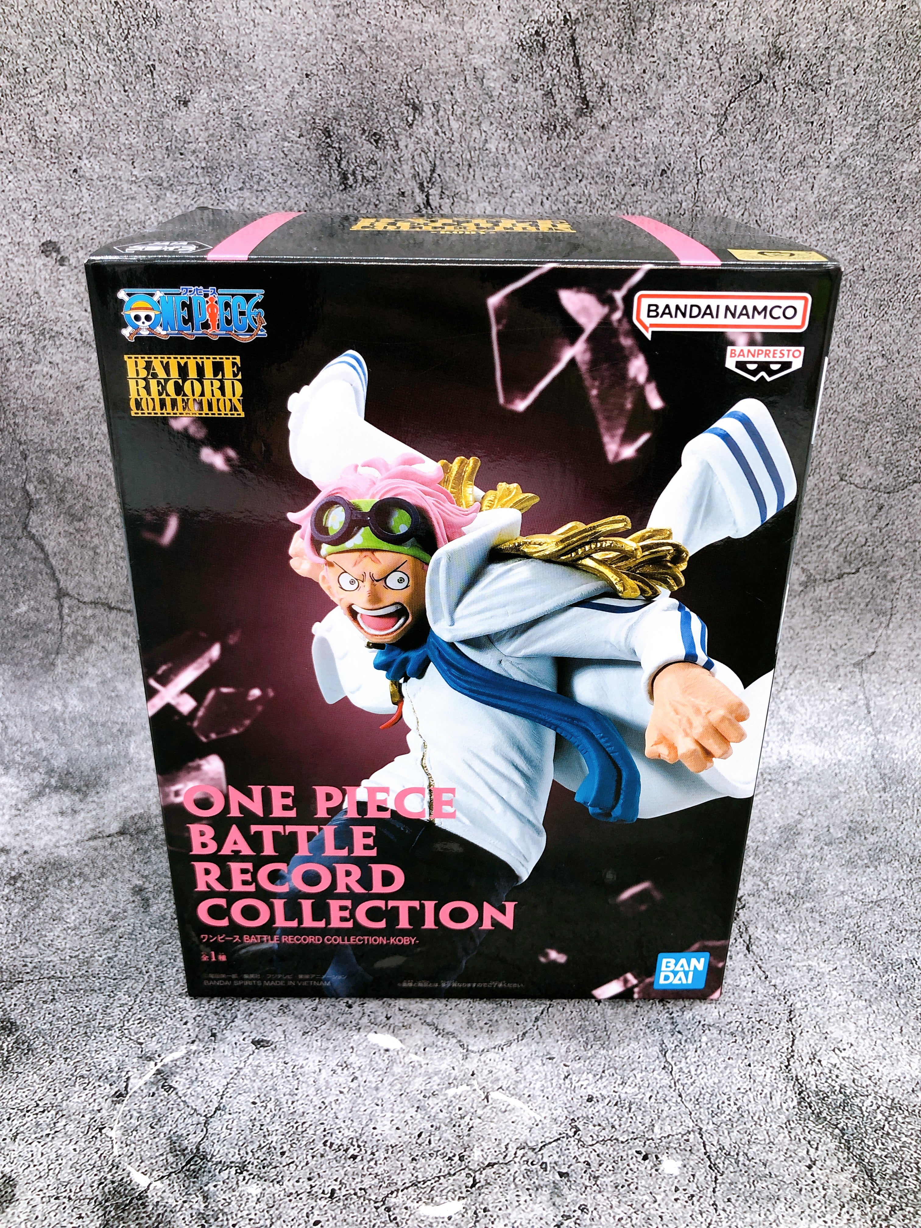 ONE PIECE Koby BATTLE RECORD COLLECTION Figure BANPRESTO Japan Sealed FASTSHIP