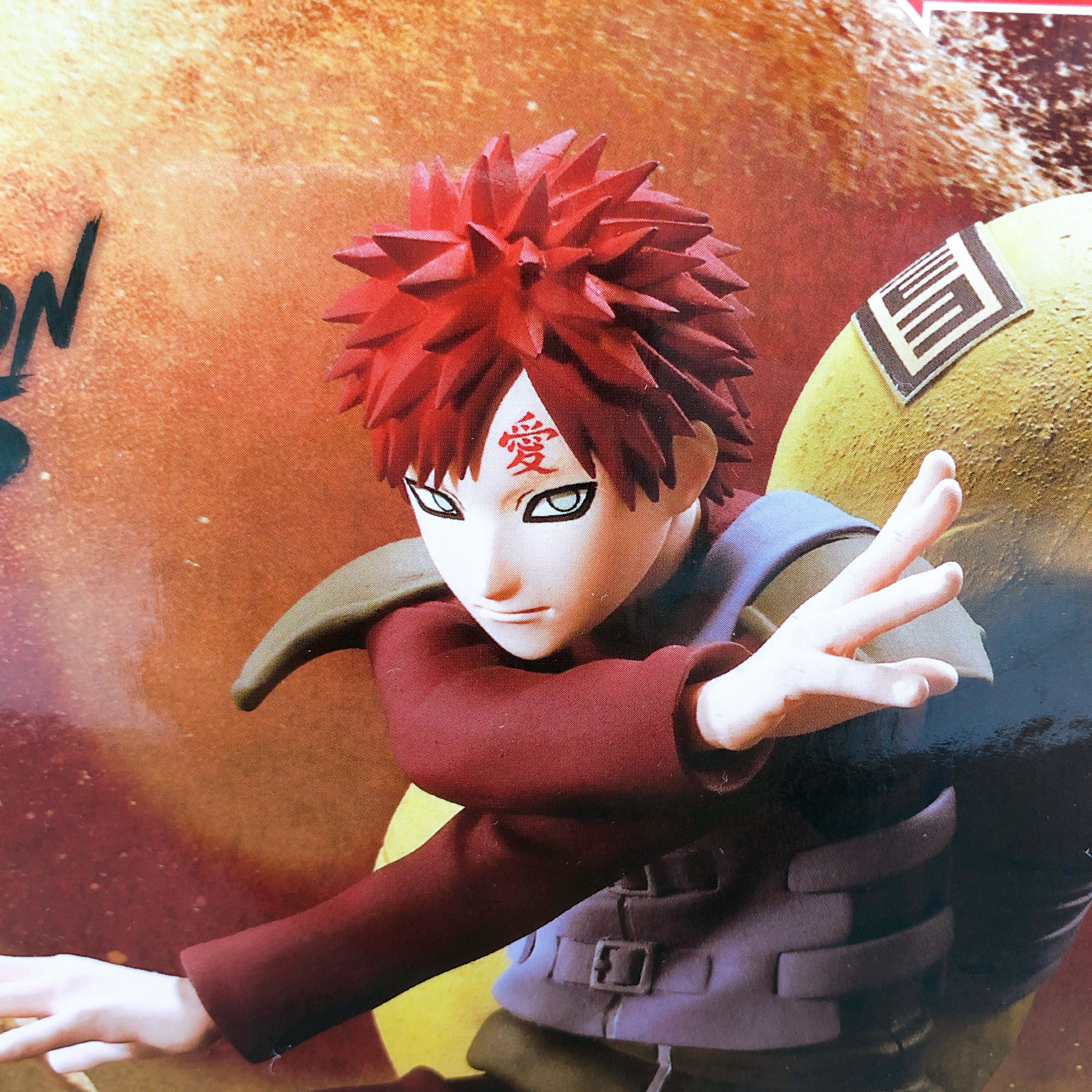 Naruto Shippuden Gaara VIBRATION STARS PLUS Figure BANPRESTO Japan Sealed NEW
